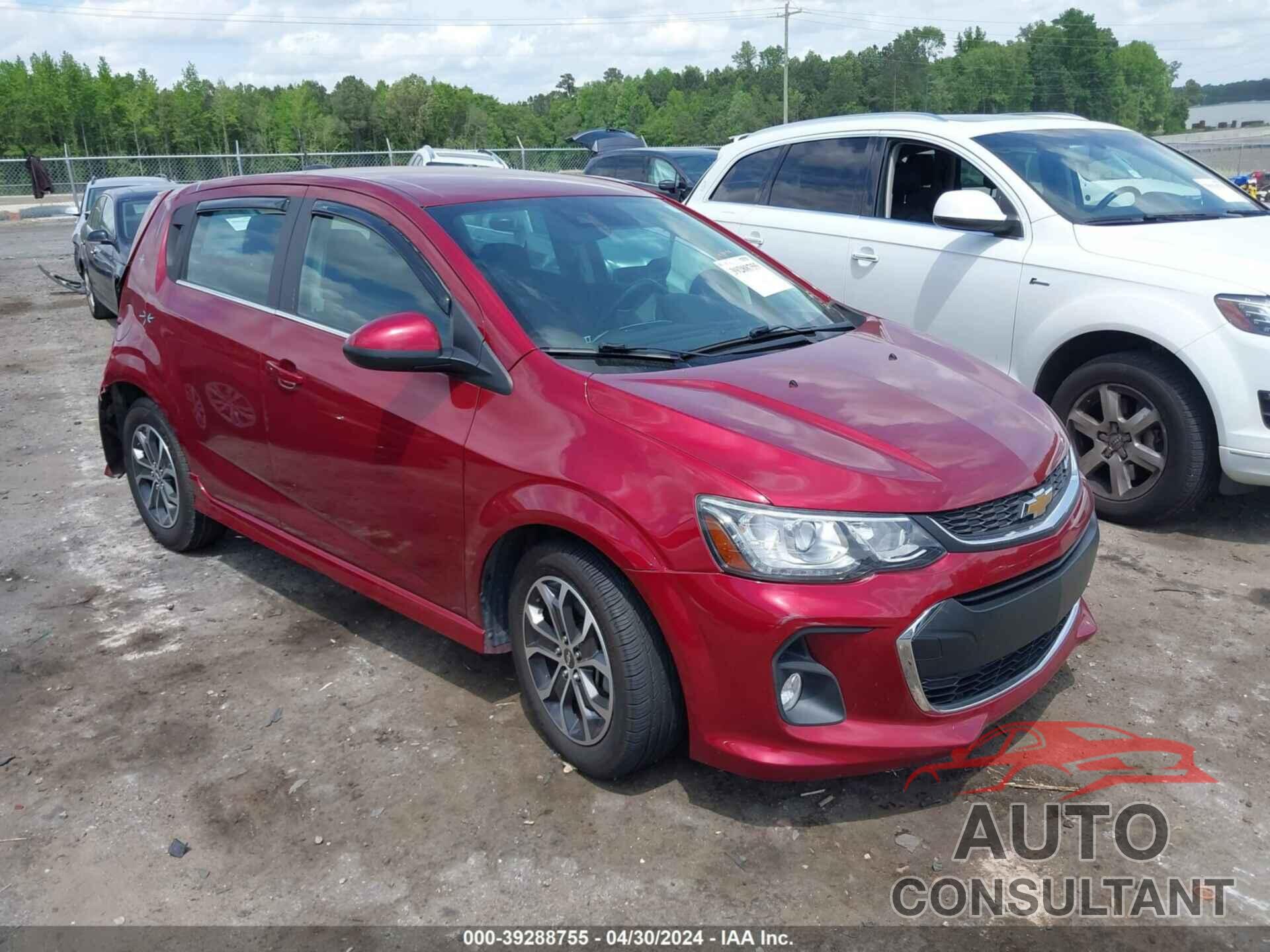 CHEVROLET SONIC 2017 - 1G1JD6SB8H4139171