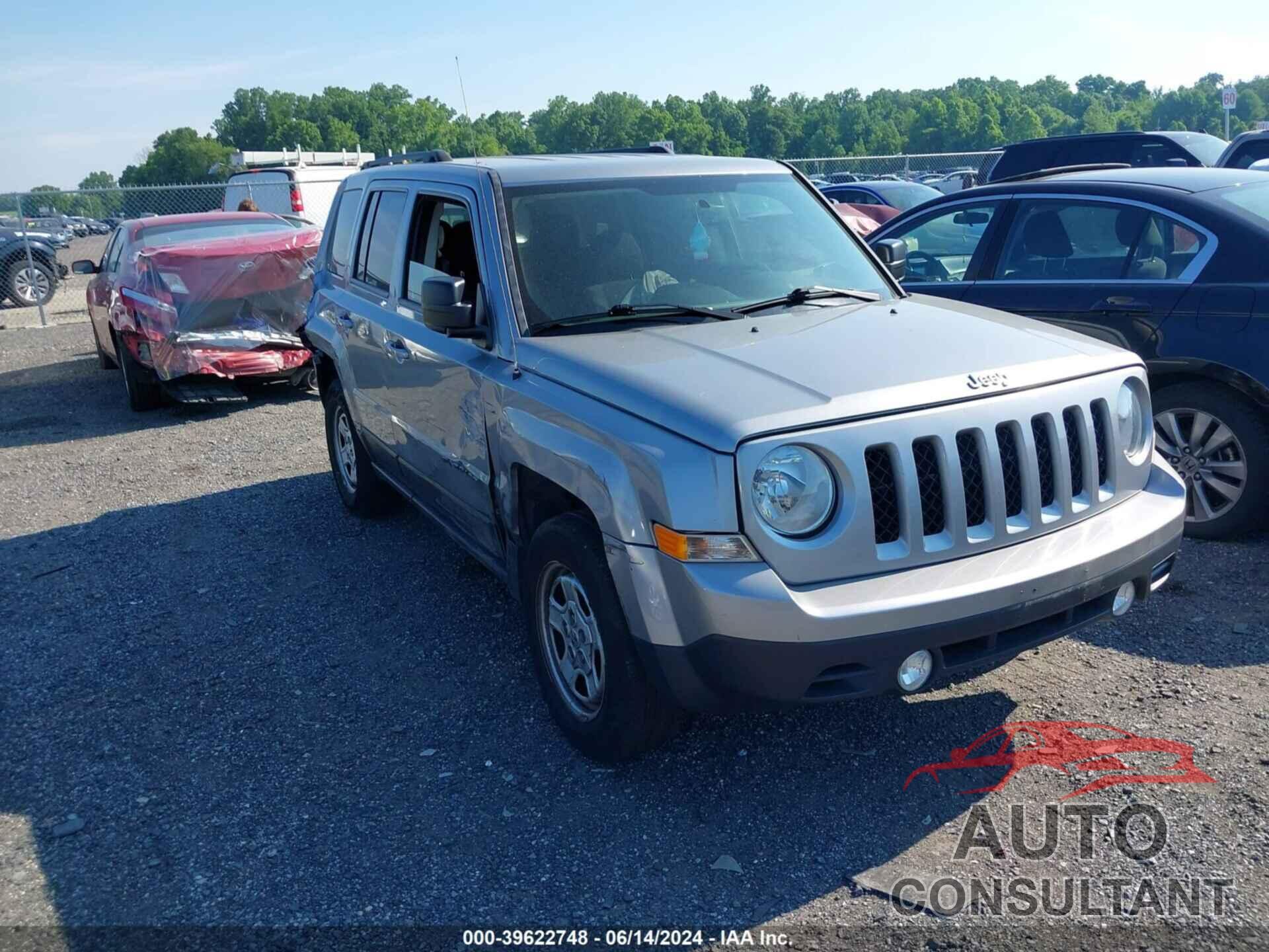 JEEP PATRIOT 2017 - 1C4NJRBB6HD112599