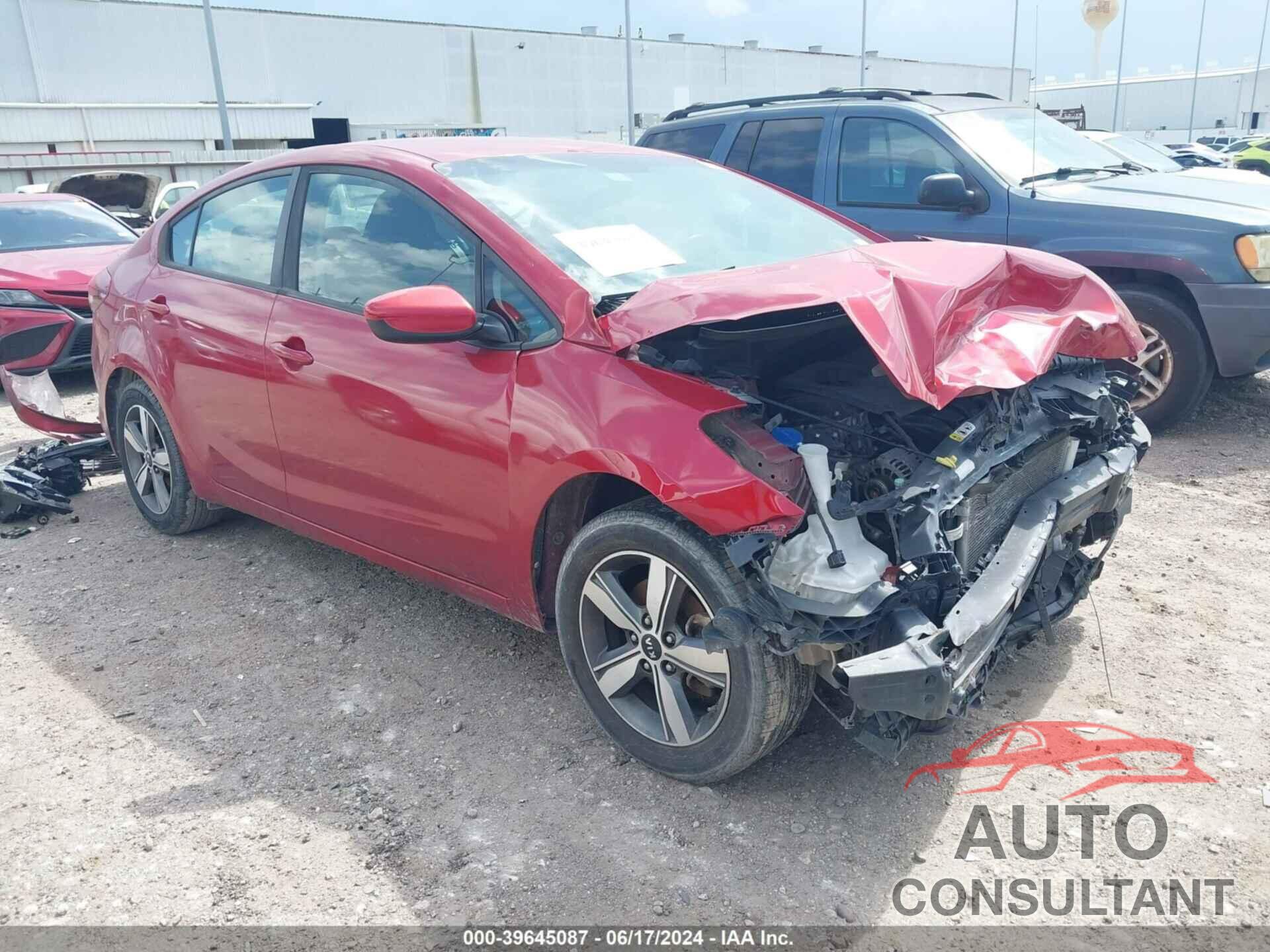 KIA FORTE 2018 - 3KPFL4A78JE243097