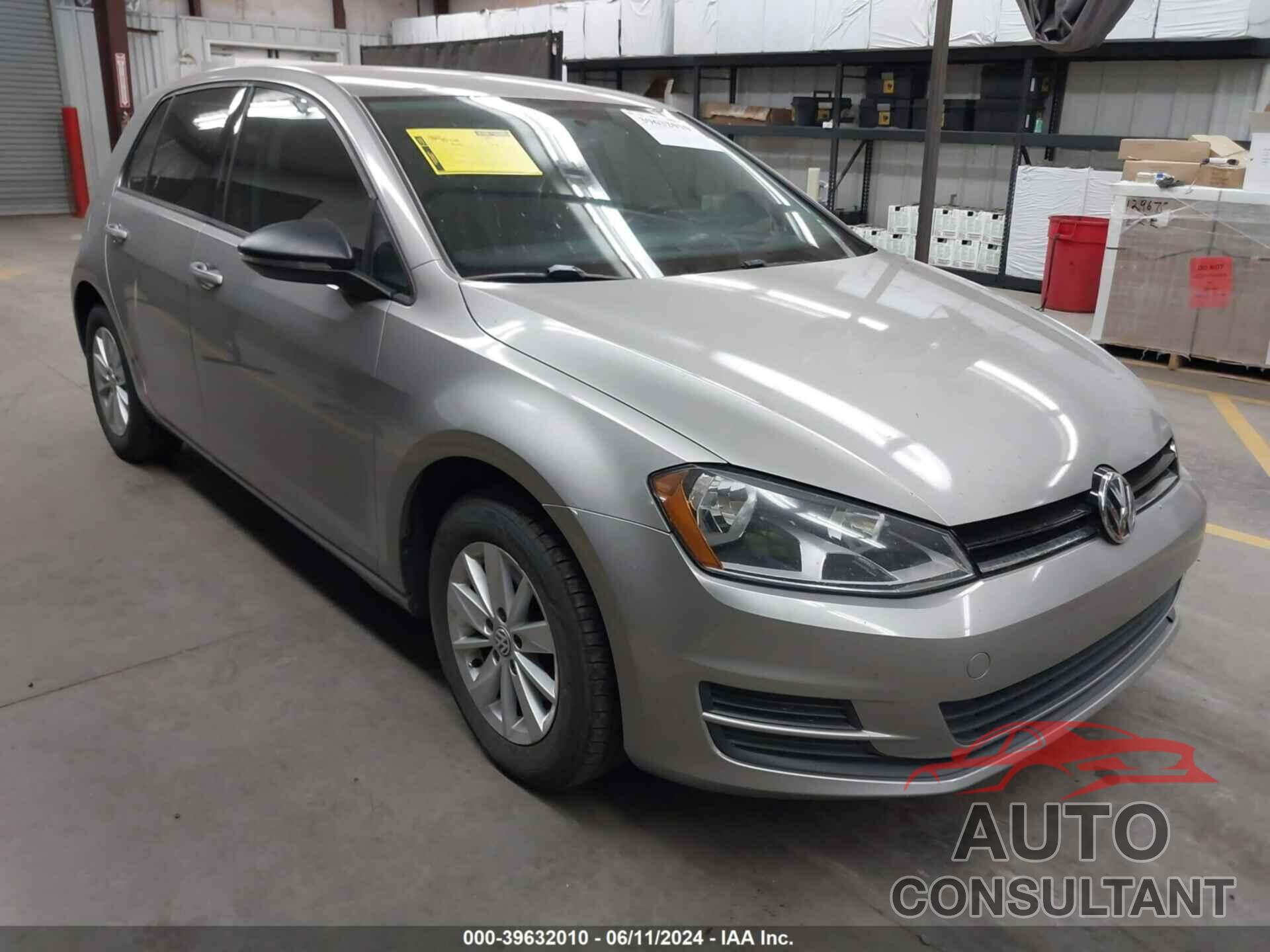 VOLKSWAGEN GOLF 2017 - 3VW217AU3HM016991