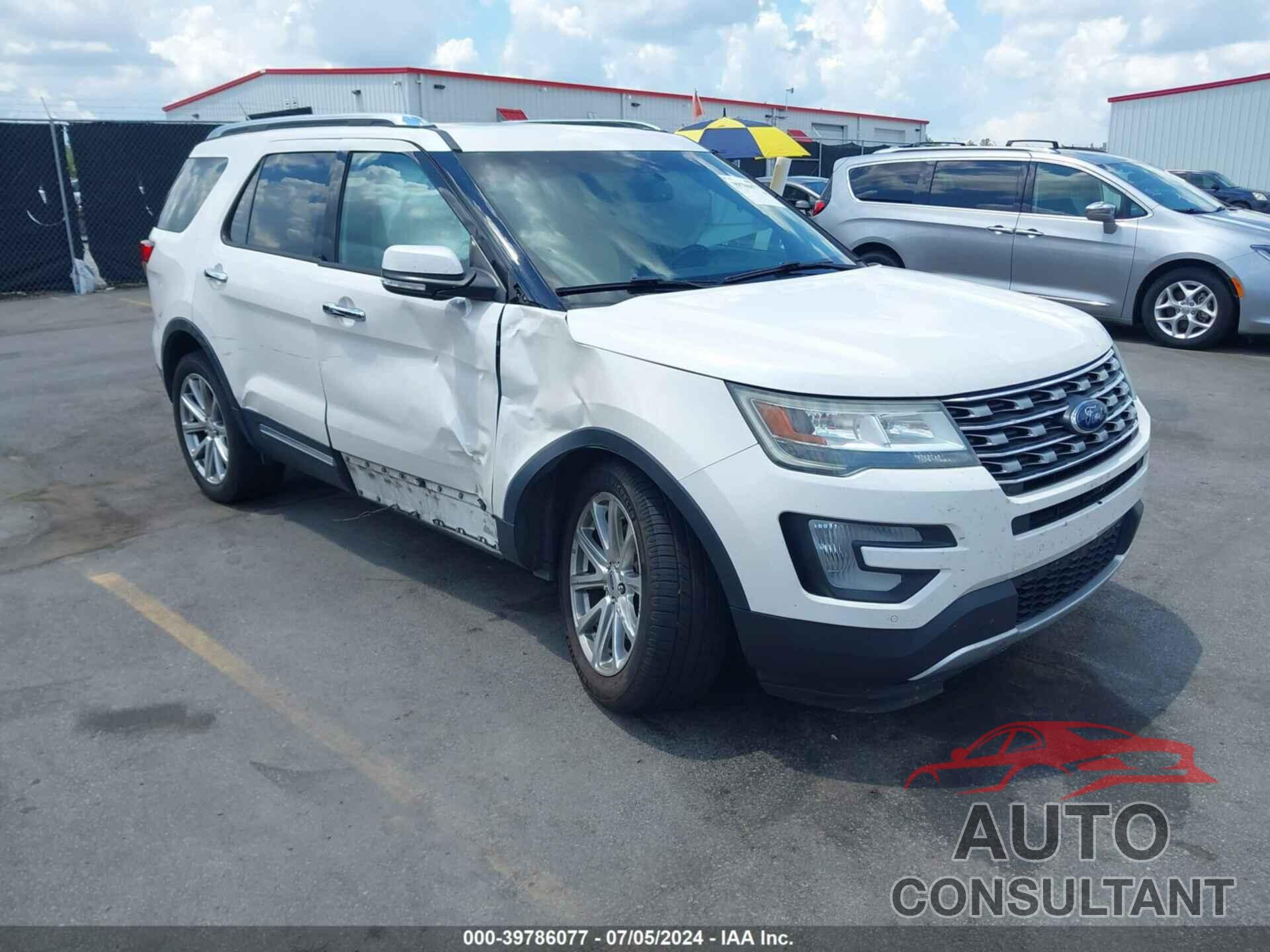 FORD EXPLORER 2016 - 1FM5K7F87GGC24109