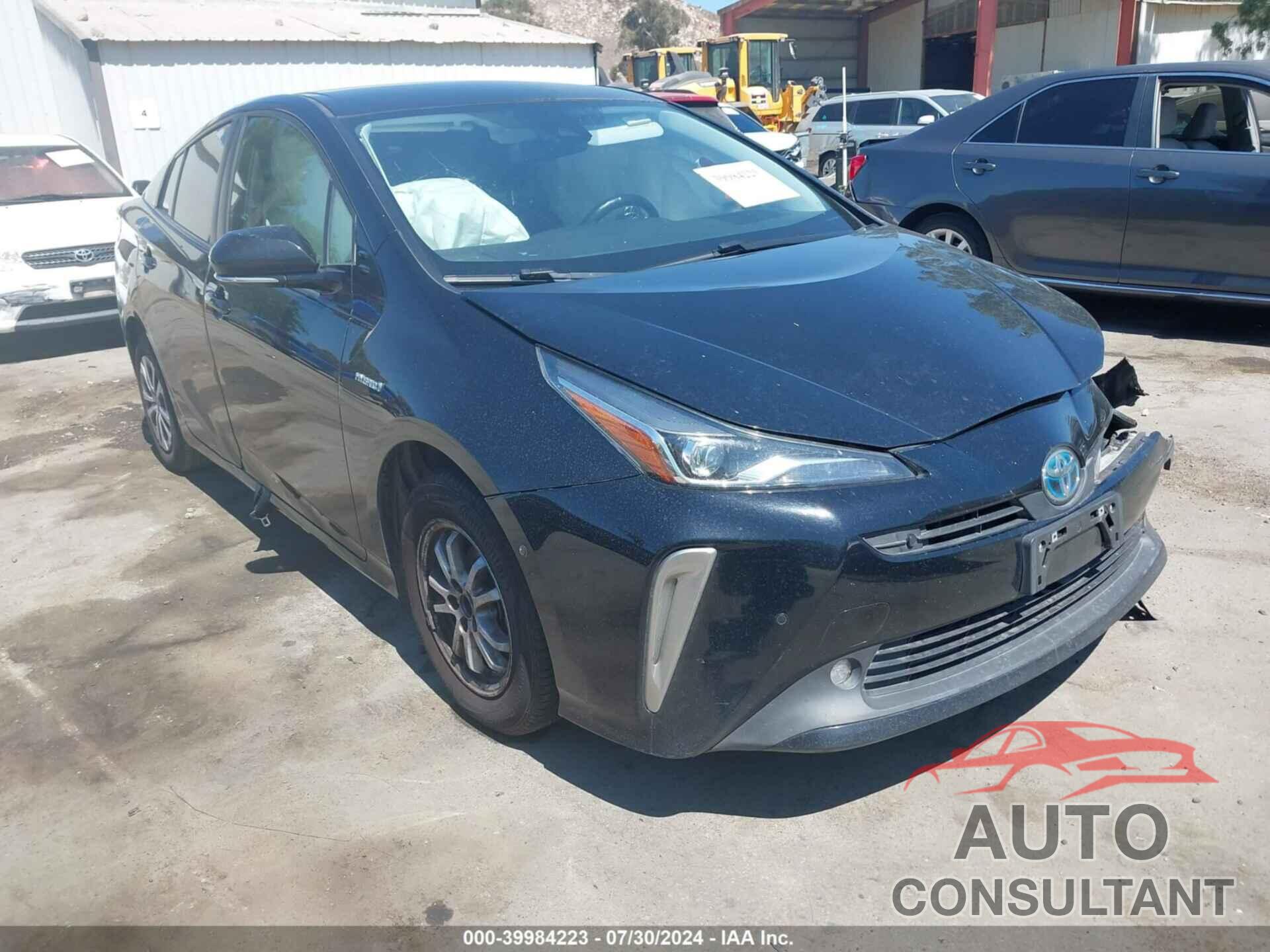 TOYOTA PRIUS 2020 - JTDL9RFU1L3019788