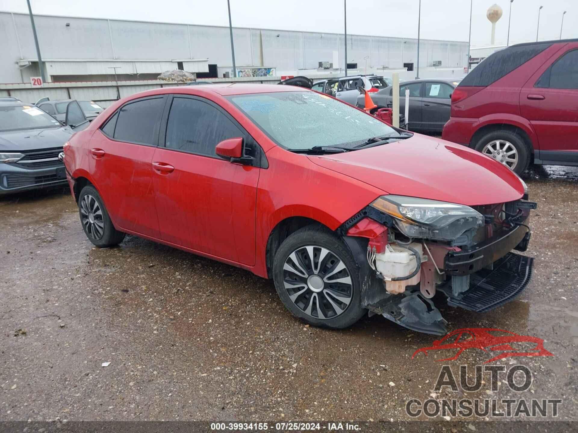 TOYOTA COROLLA 2017 - 5YFBURHE9HP604018