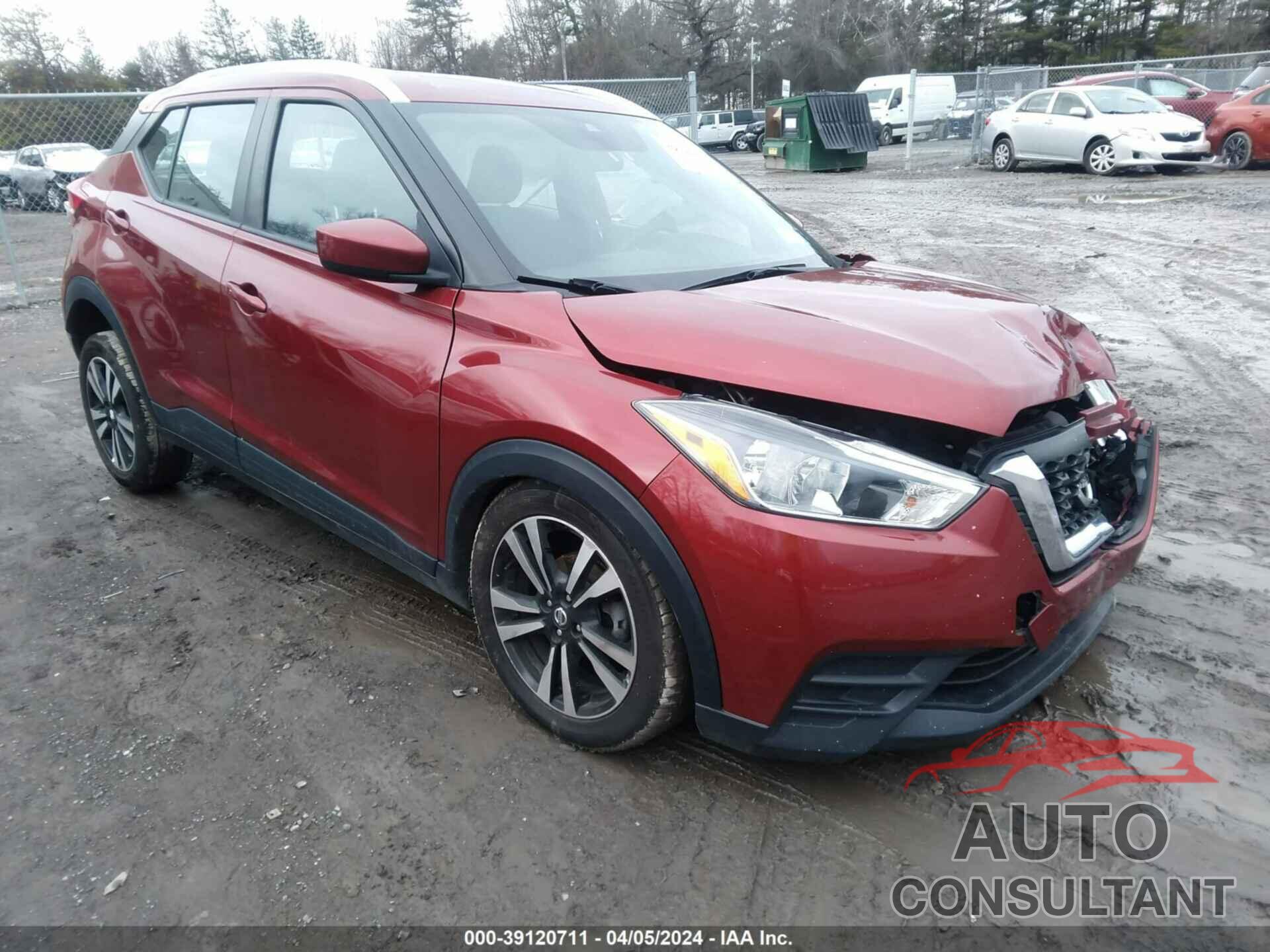 NISSAN KICKS 2020 - 3N1CP5CVXLL527521