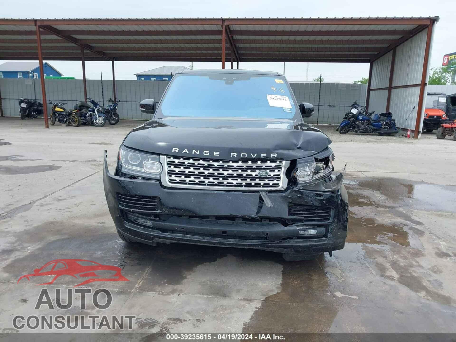 LAND ROVER RANGE ROVER 2017 - SALGS2FE5HA366476