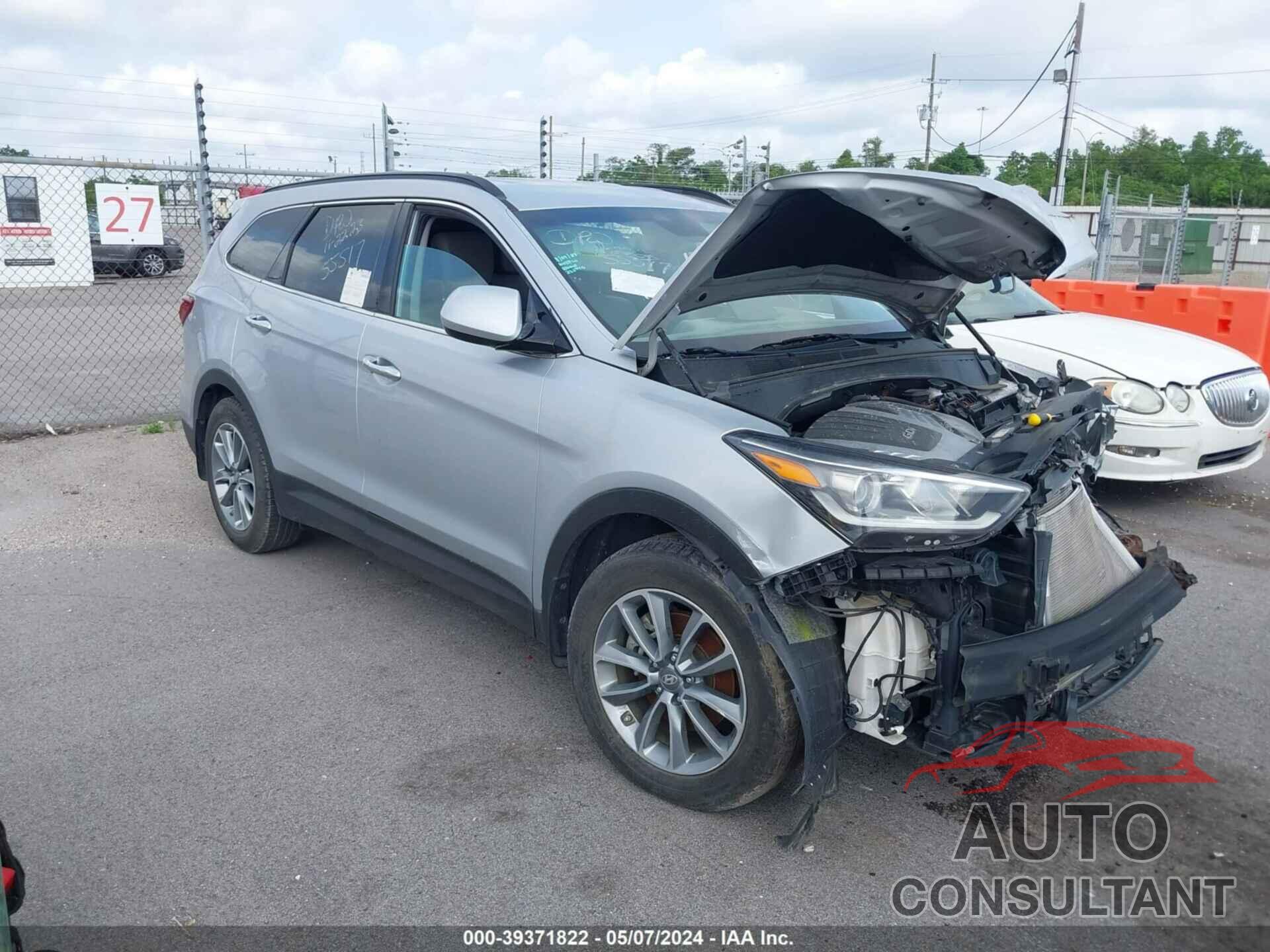 HYUNDAI SANTA FE 2017 - KM8SM4HF8HU235940