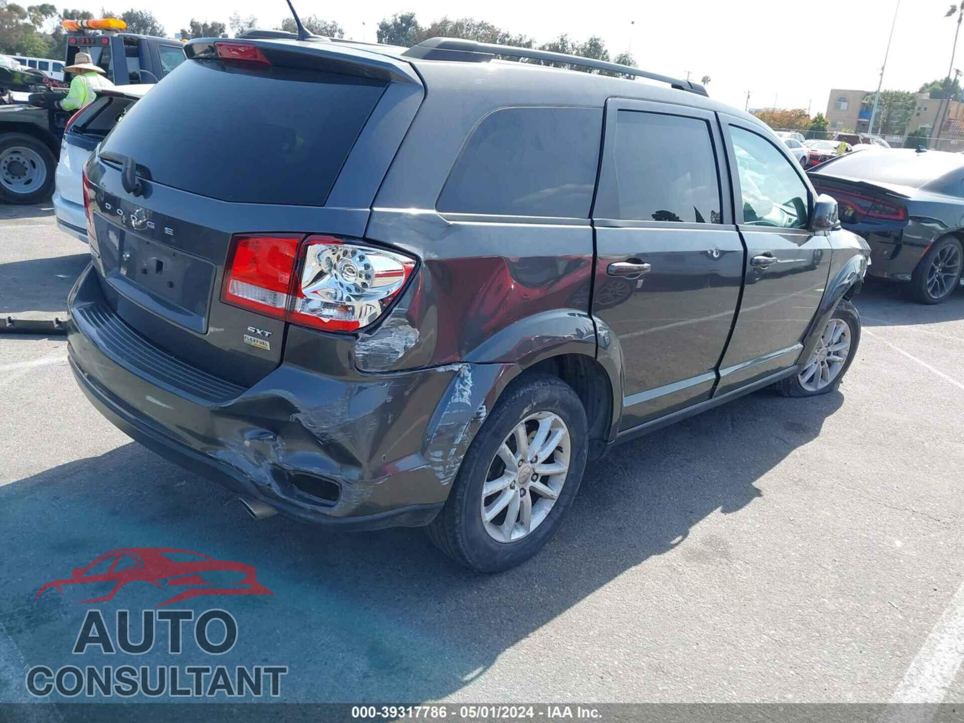 DODGE JOURNEY 2017 - 3C4PDCBG6HT572946