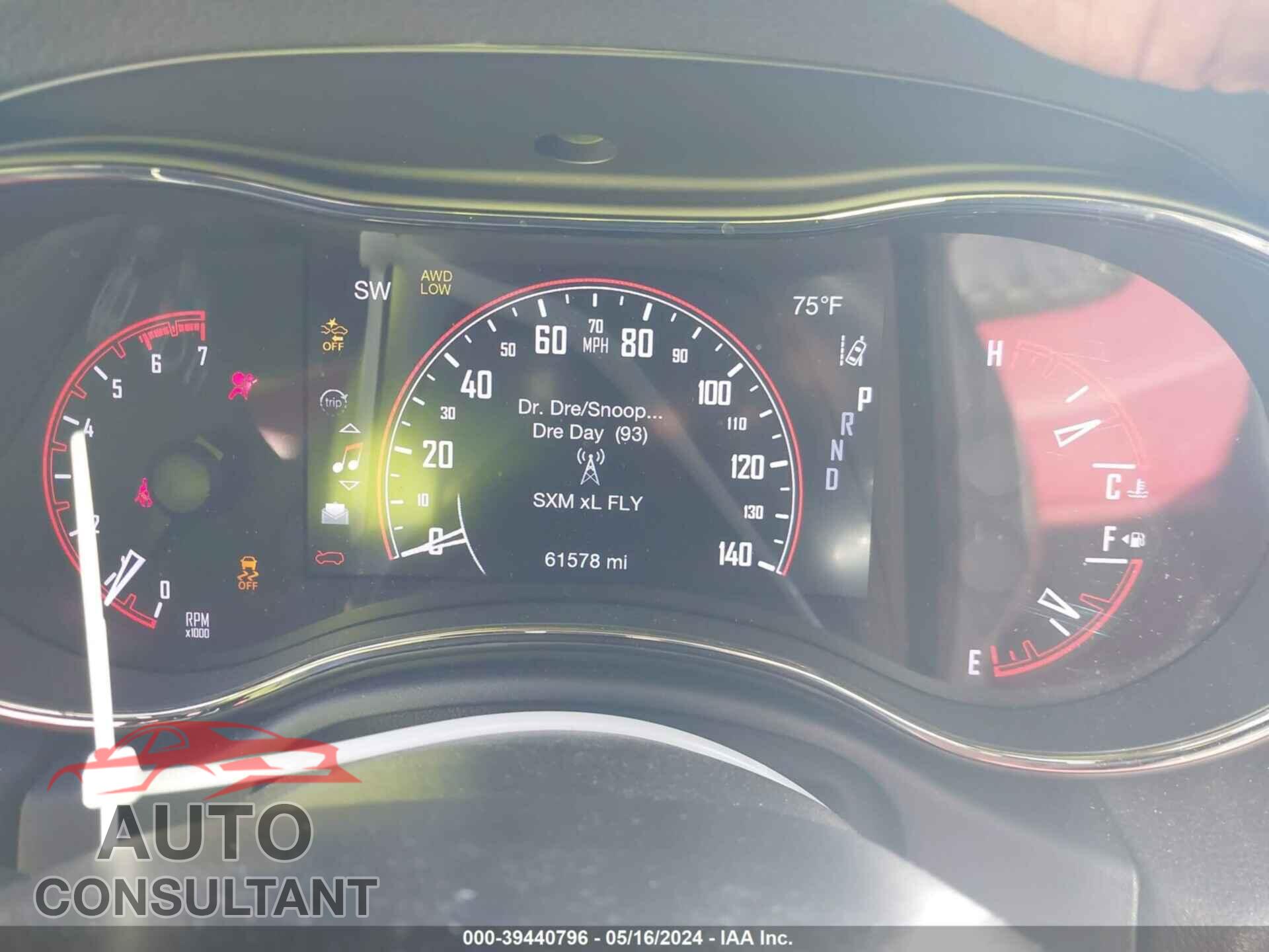 DODGE DURANGO 2019 - 1C4SDJCT7KC663396