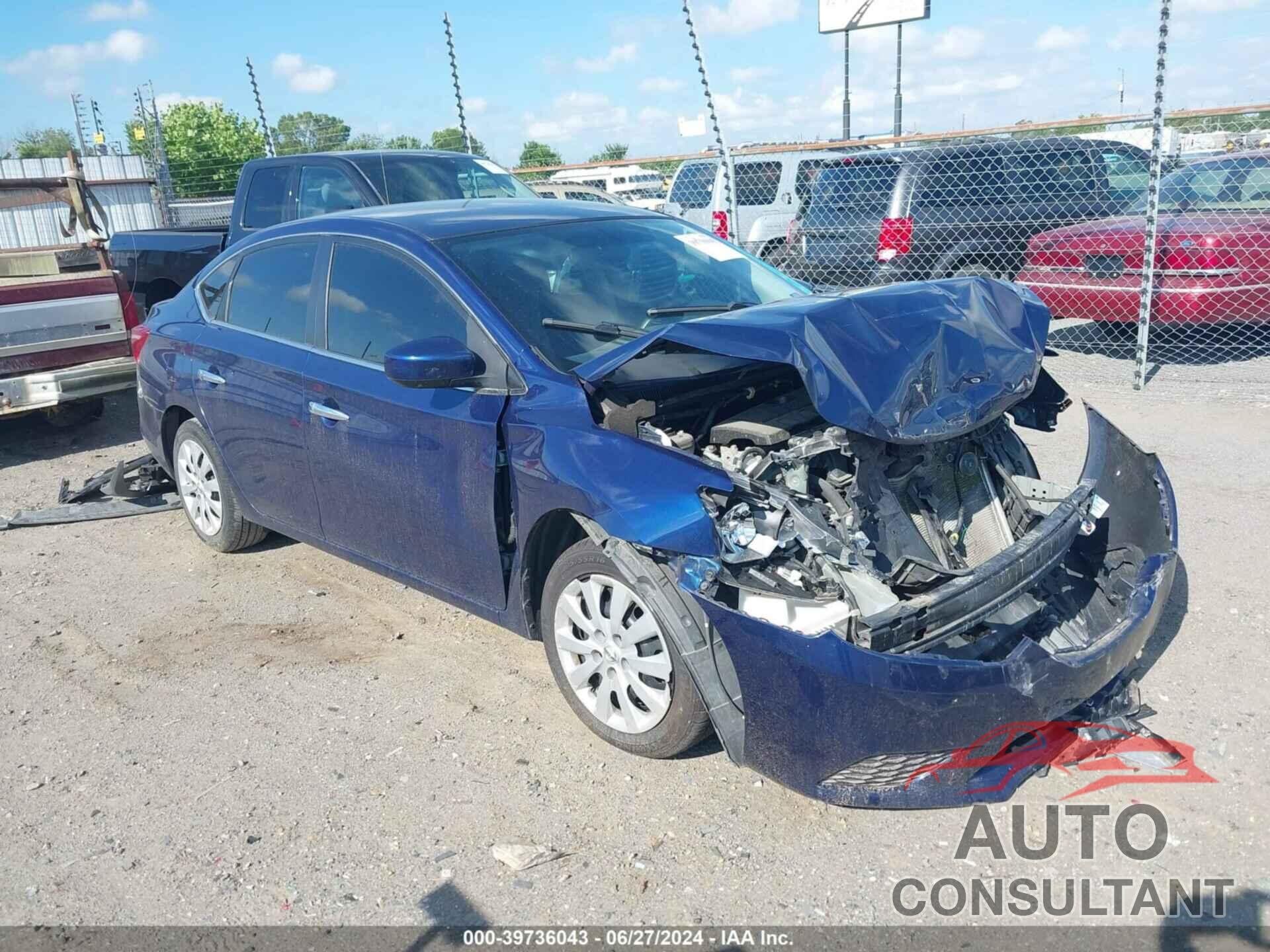 NISSAN SENTRA 2018 - 3N1AB7AP8JY275497