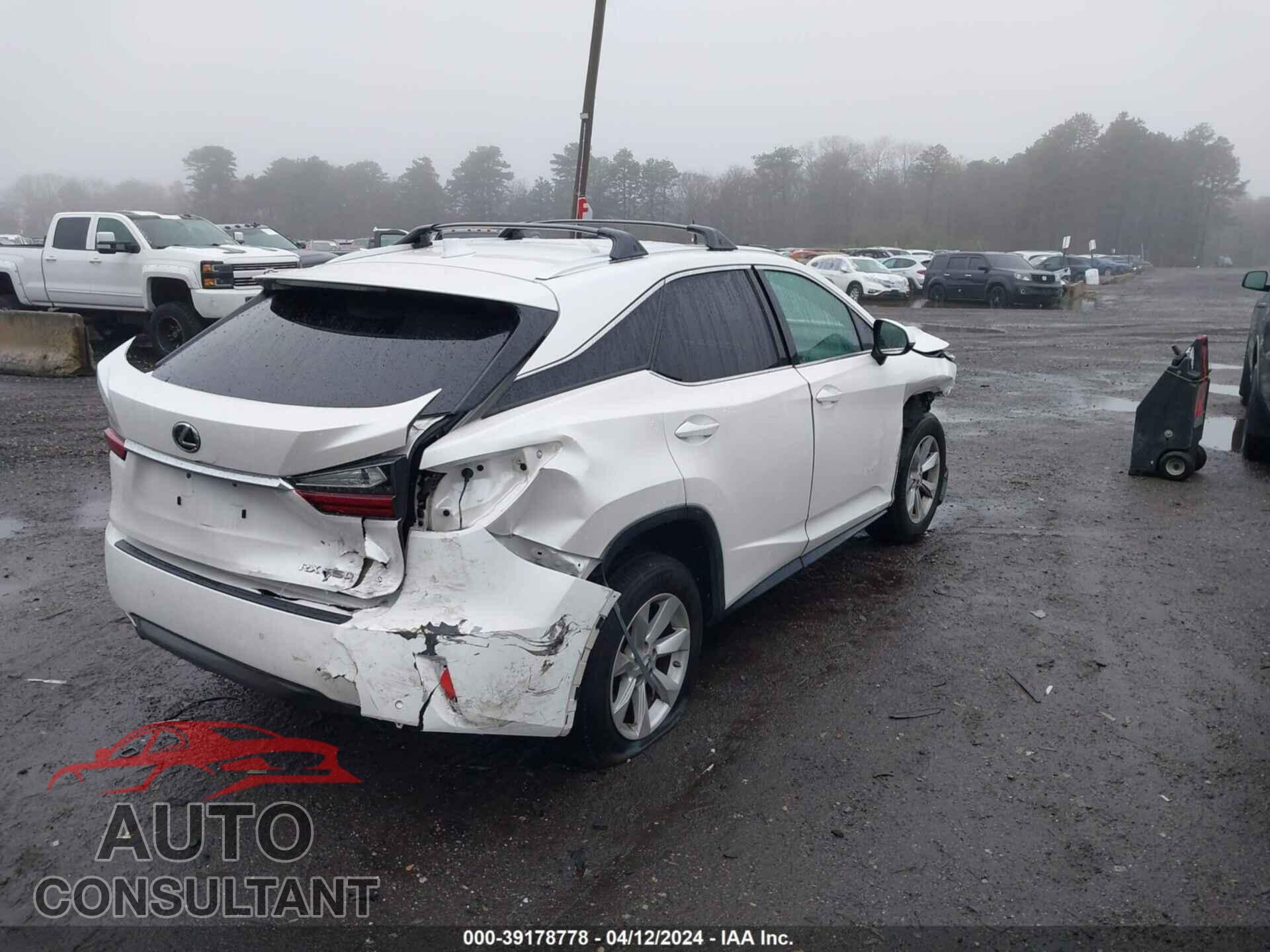LEXUS RX 2017 - 2T2BZMCA9HC081412