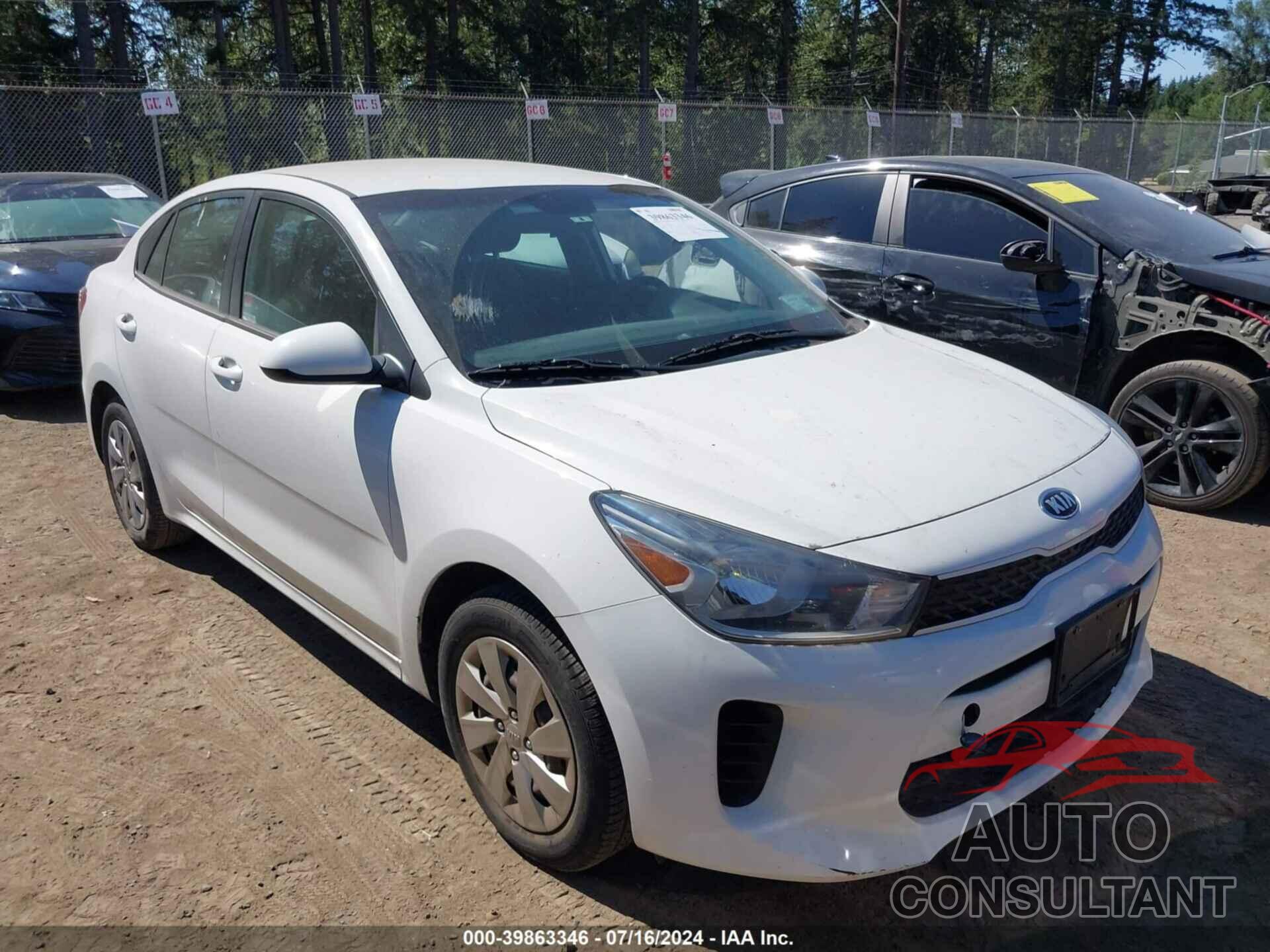 KIA RIO 2018 - 3KPA24AB3JE058568