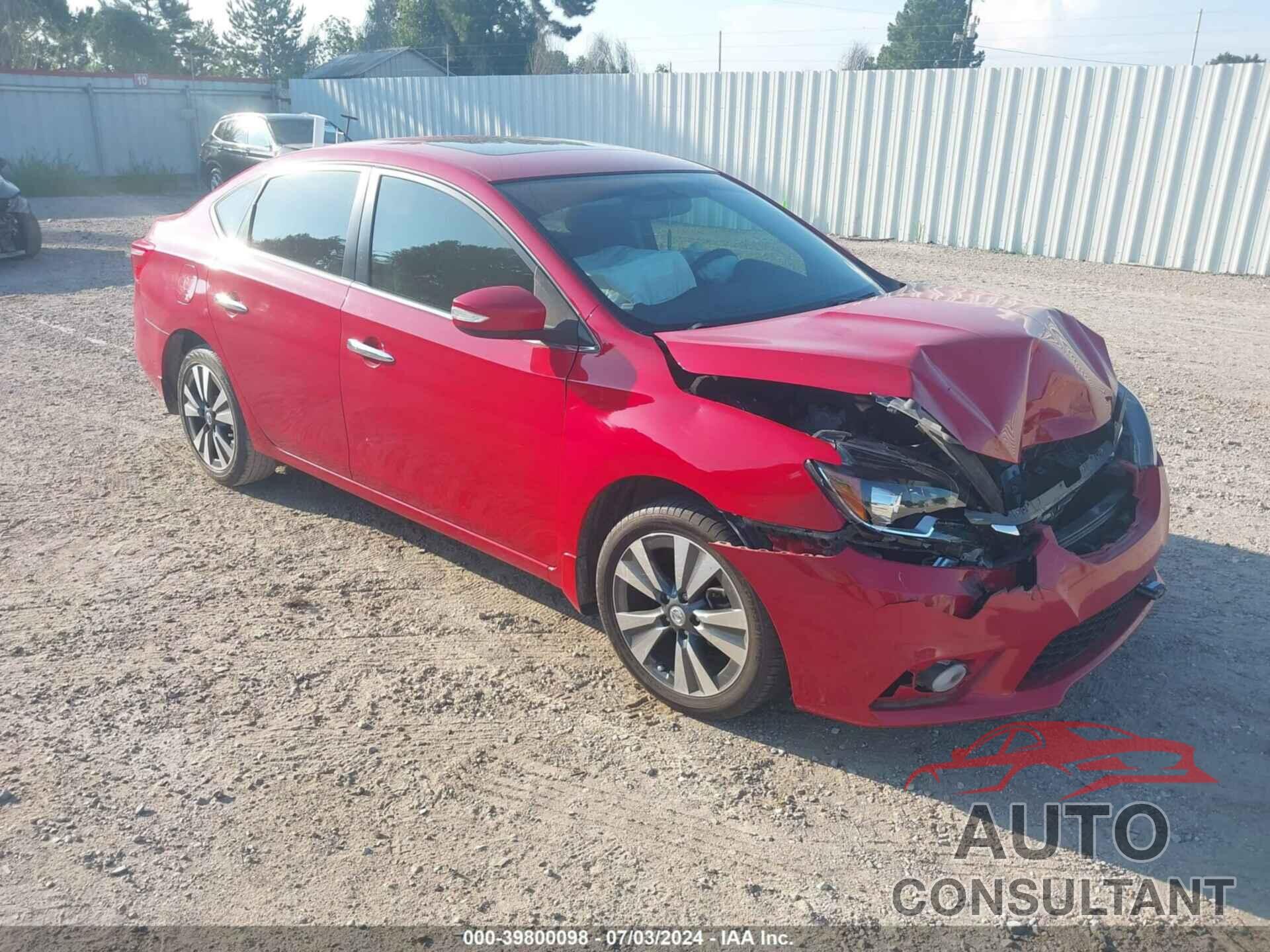 NISSAN SENTRA 2017 - 3N1AB7AP8HY393852