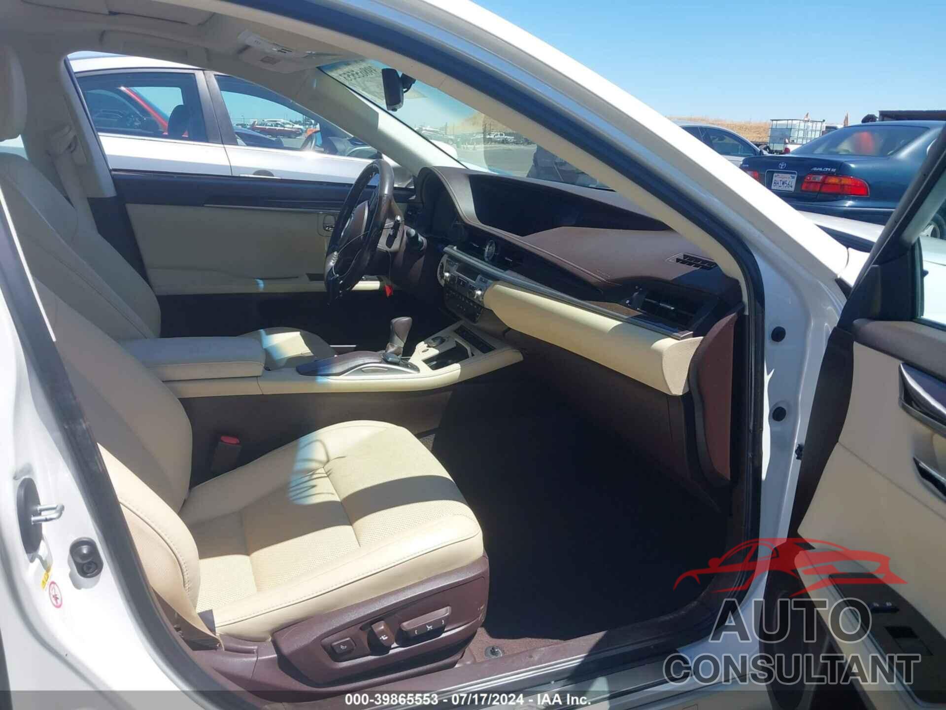 LEXUS ES 350 2017 - 58ABK1GG2HU069714