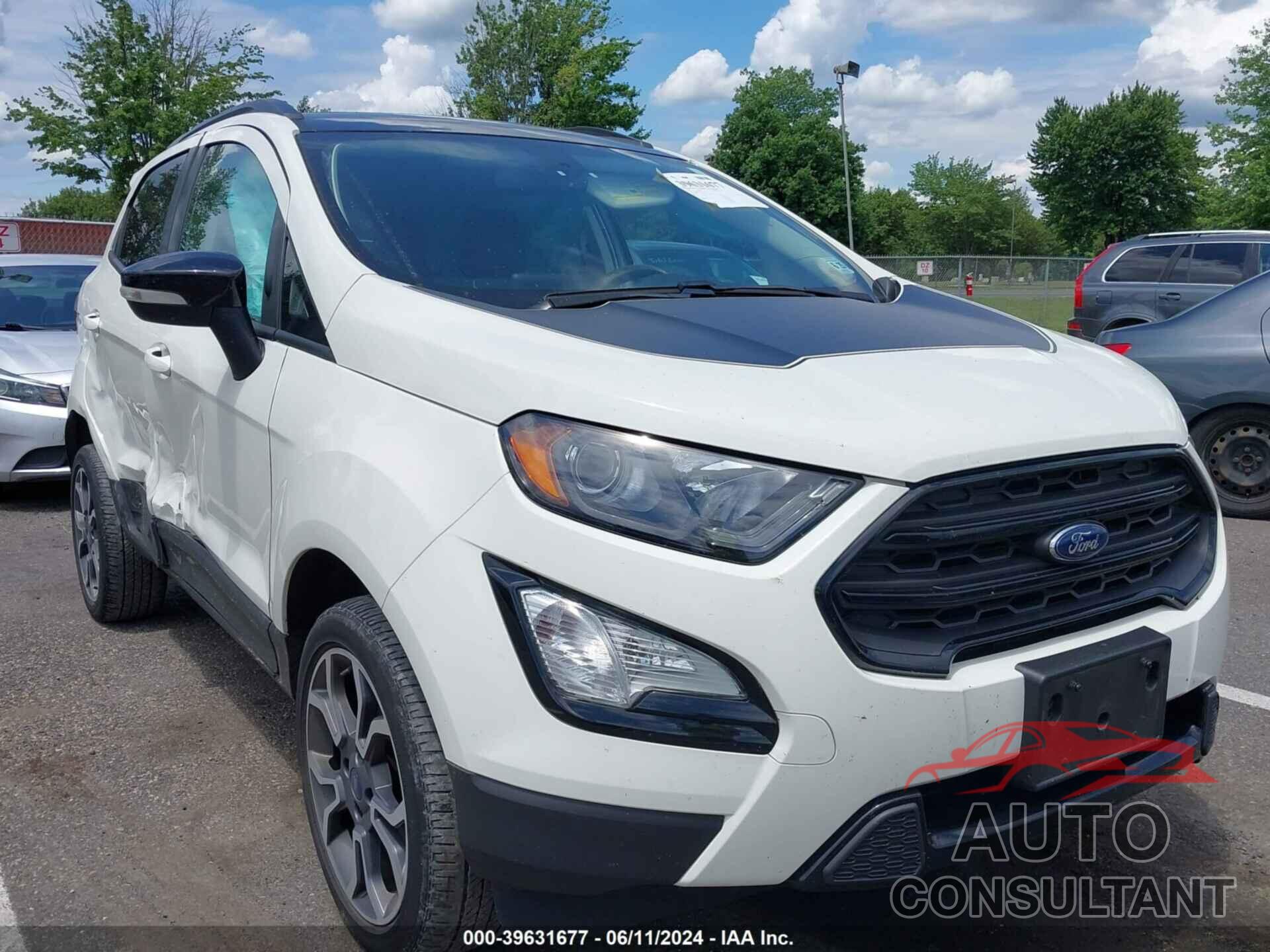 FORD ECOSPORT 2019 - MAJ6S3JL2KC309636