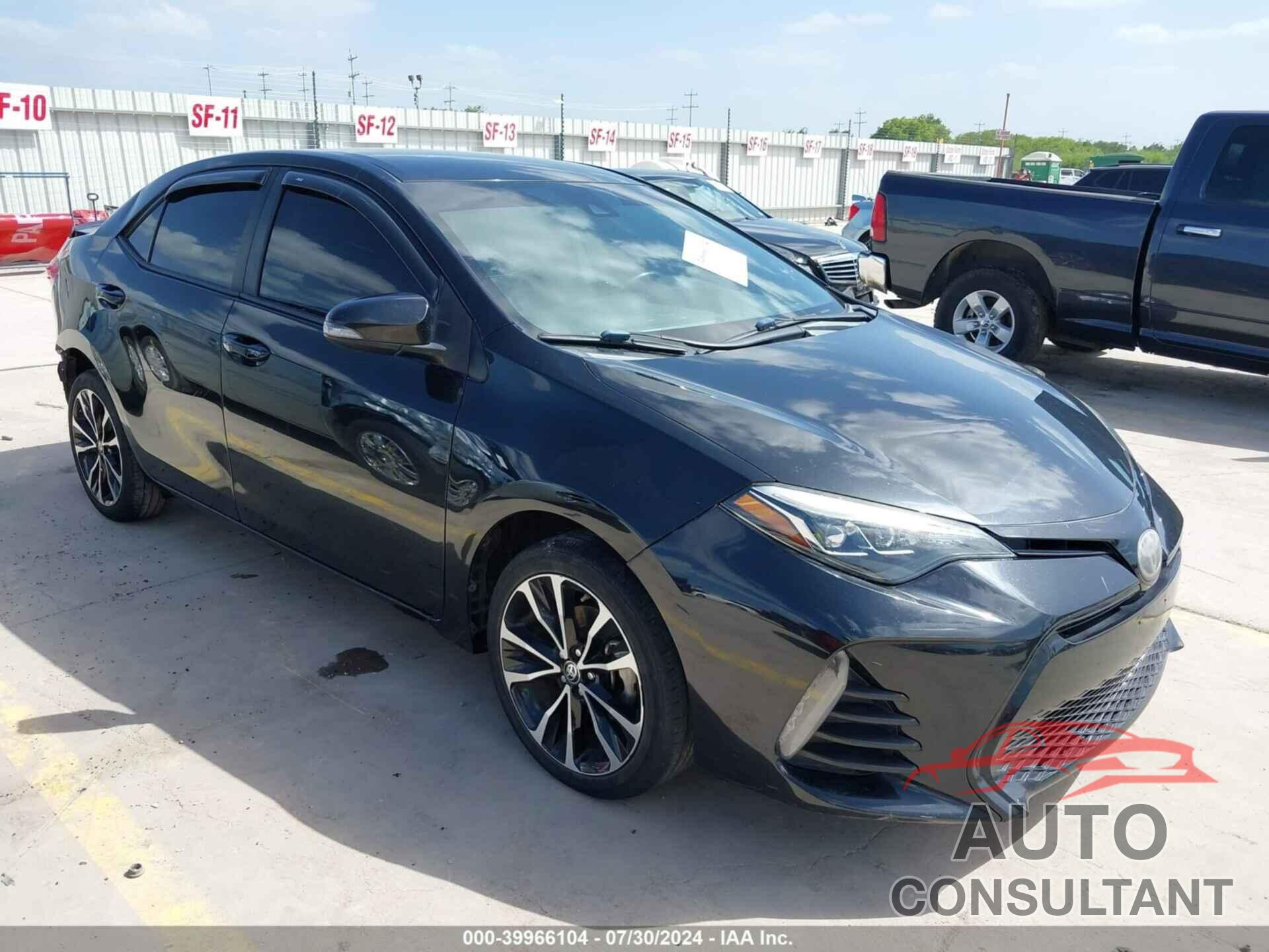TOYOTA COROLLA 2019 - 5YFBURHE8KP939276