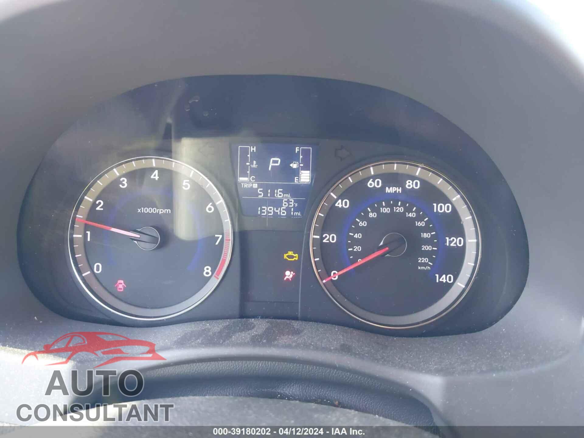 HYUNDAI ACCENT 2016 - KMHCT4AE0GU002478