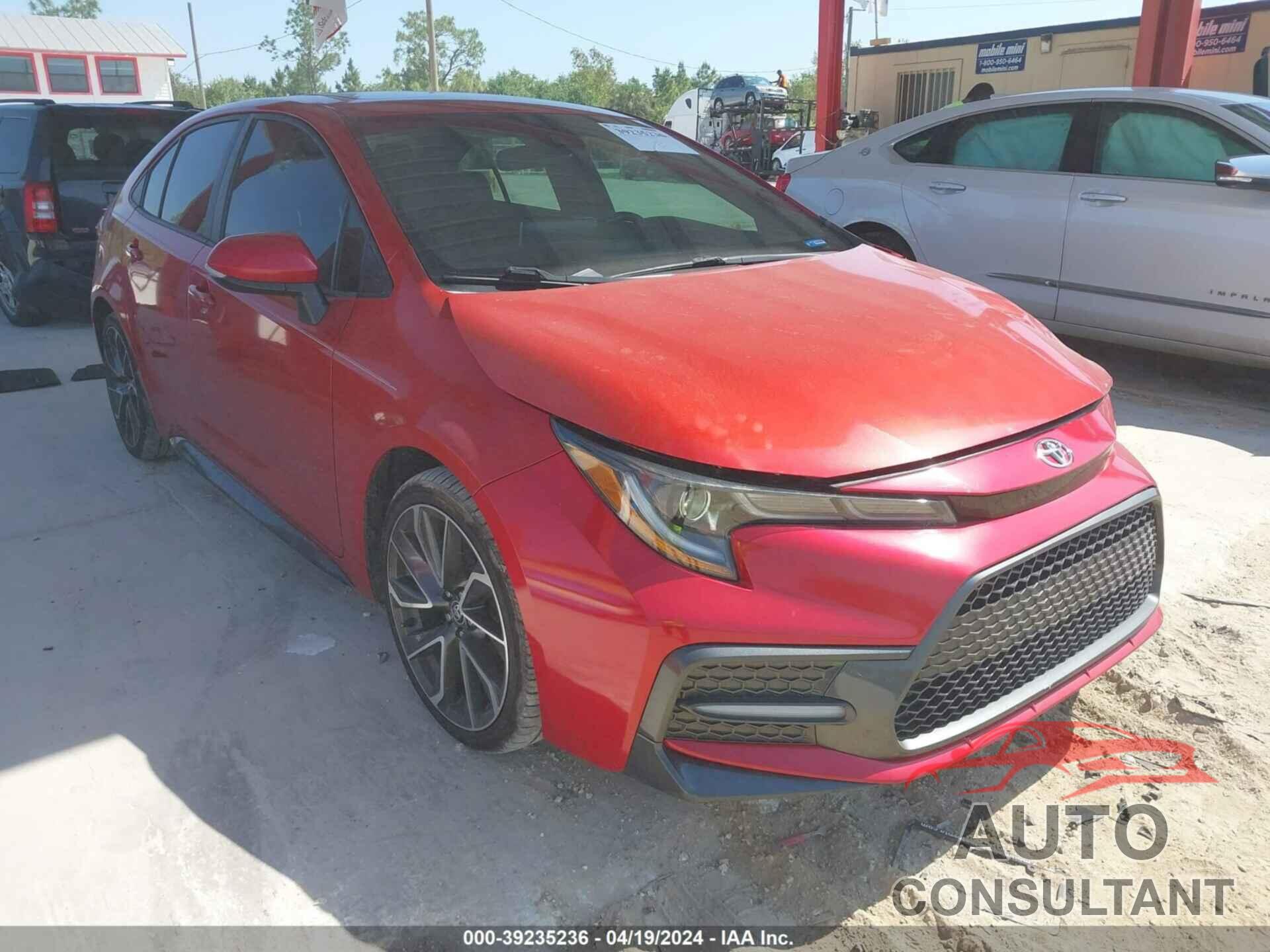 TOYOTA COROLLA 2020 - 5YFT4RCEXLP027861