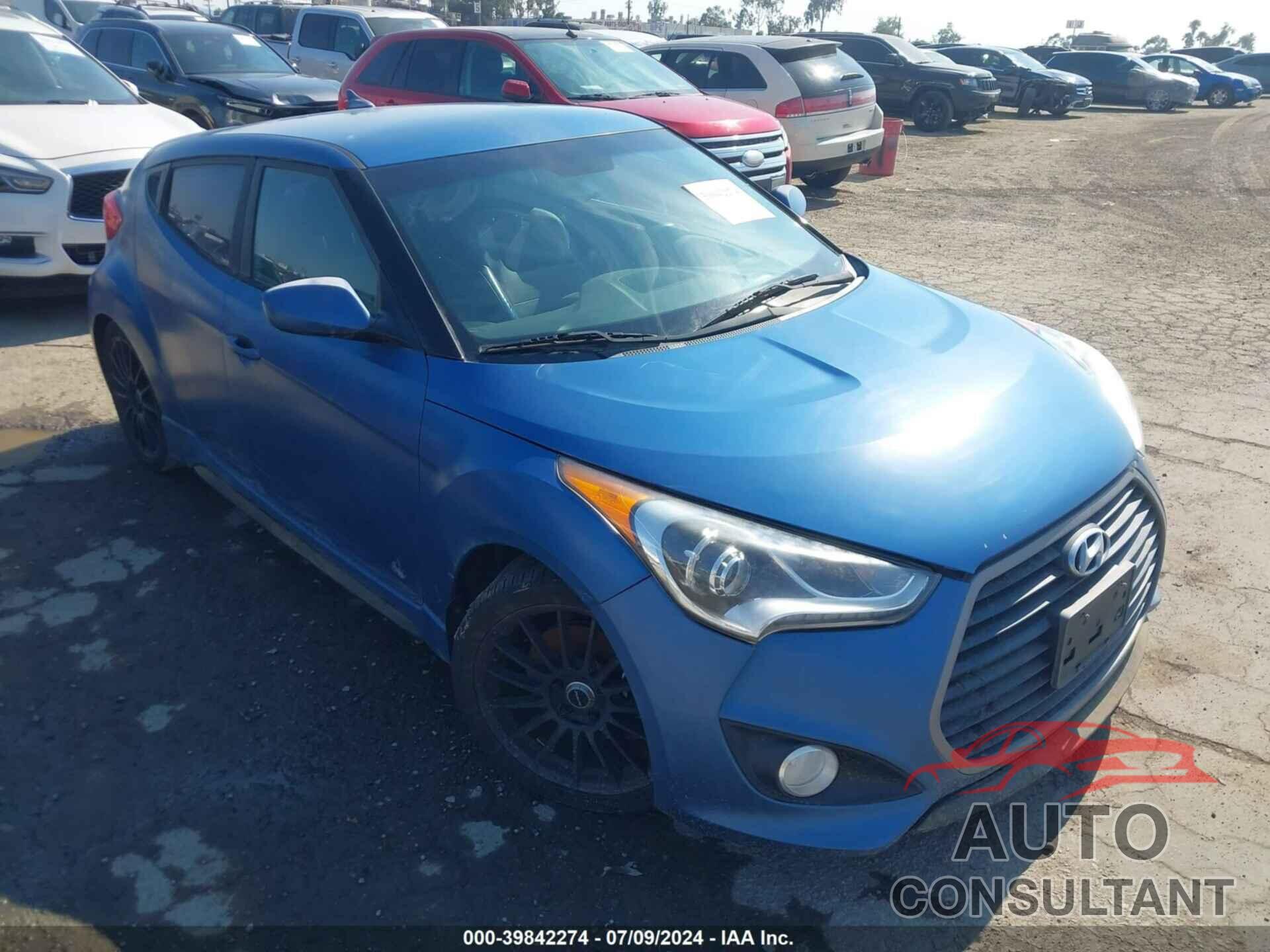 HYUNDAI VELOSTER 2016 - KMHTC6AE8GU258072