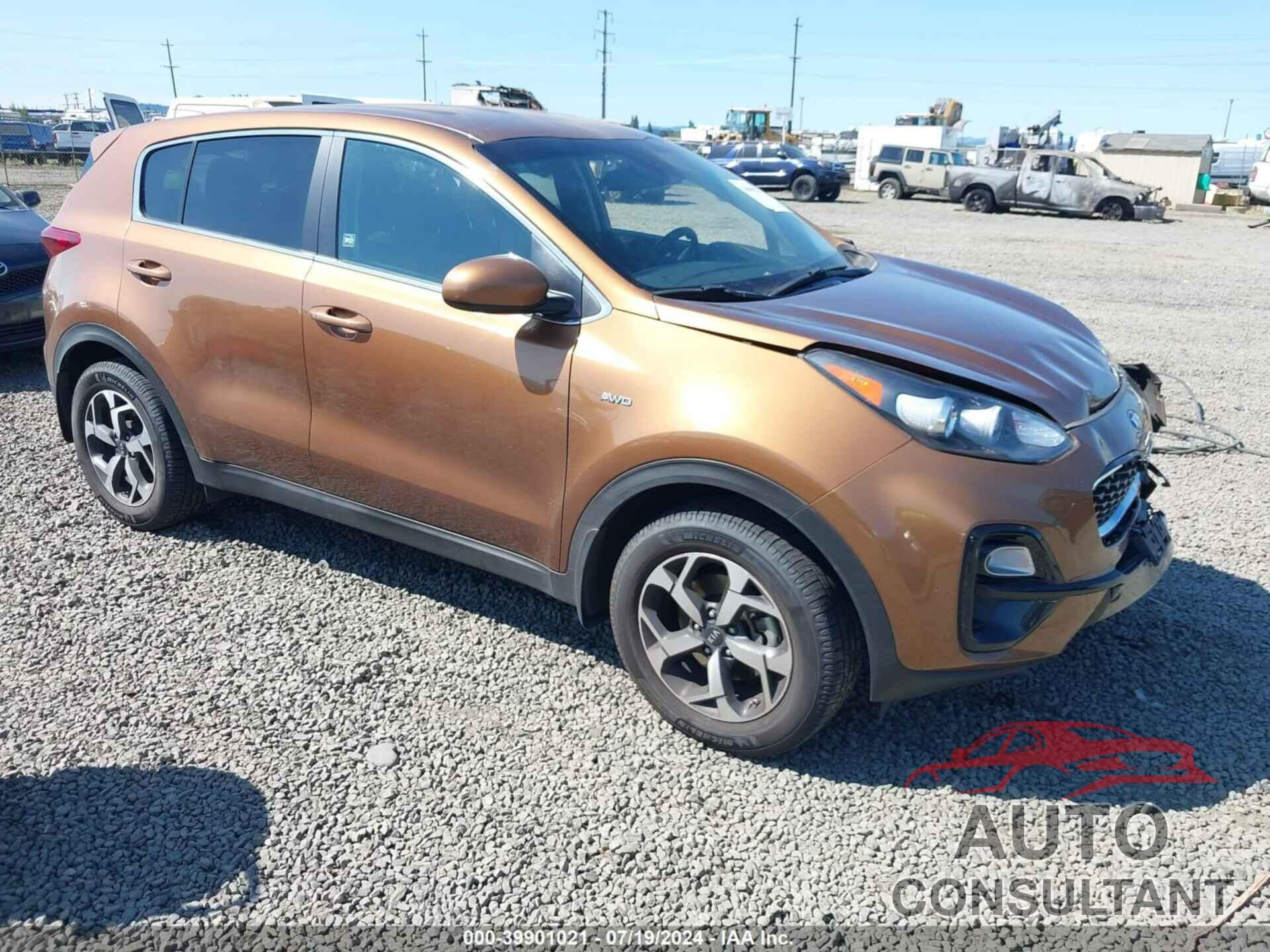 KIA SPORTAGE 2021 - KNDPMCAC9M7882506