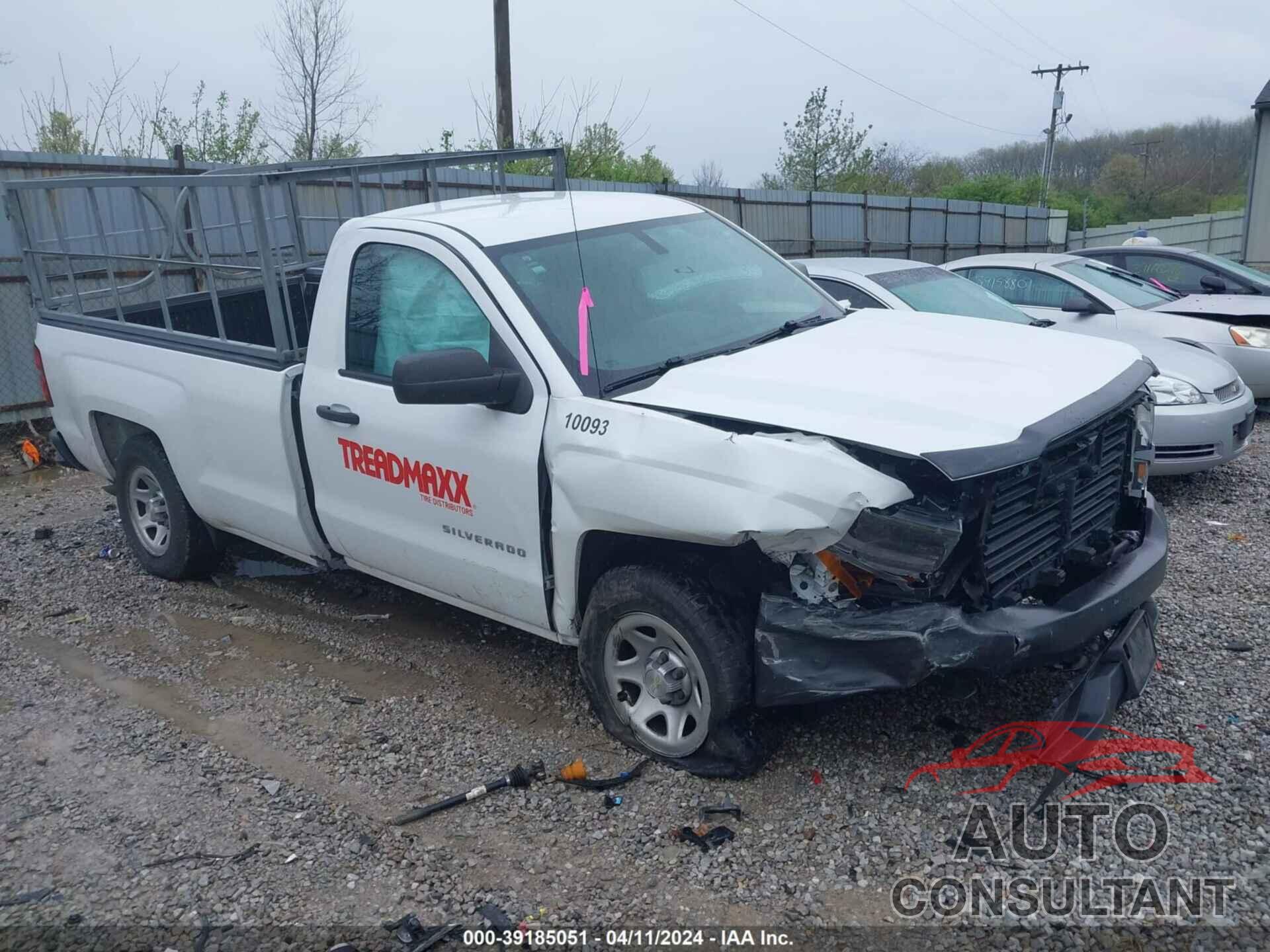 CHEVROLET SILVERADO 1500 2018 - 1GCNCNEH7JZ380038