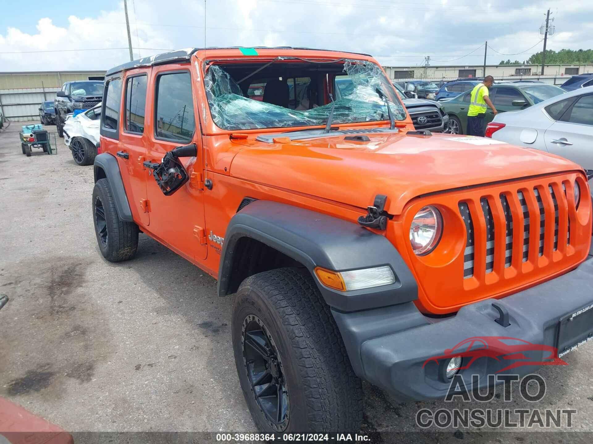 JEEP WRANGLER UNLIMITED 2020 - 1C4HJXDN4LW114597