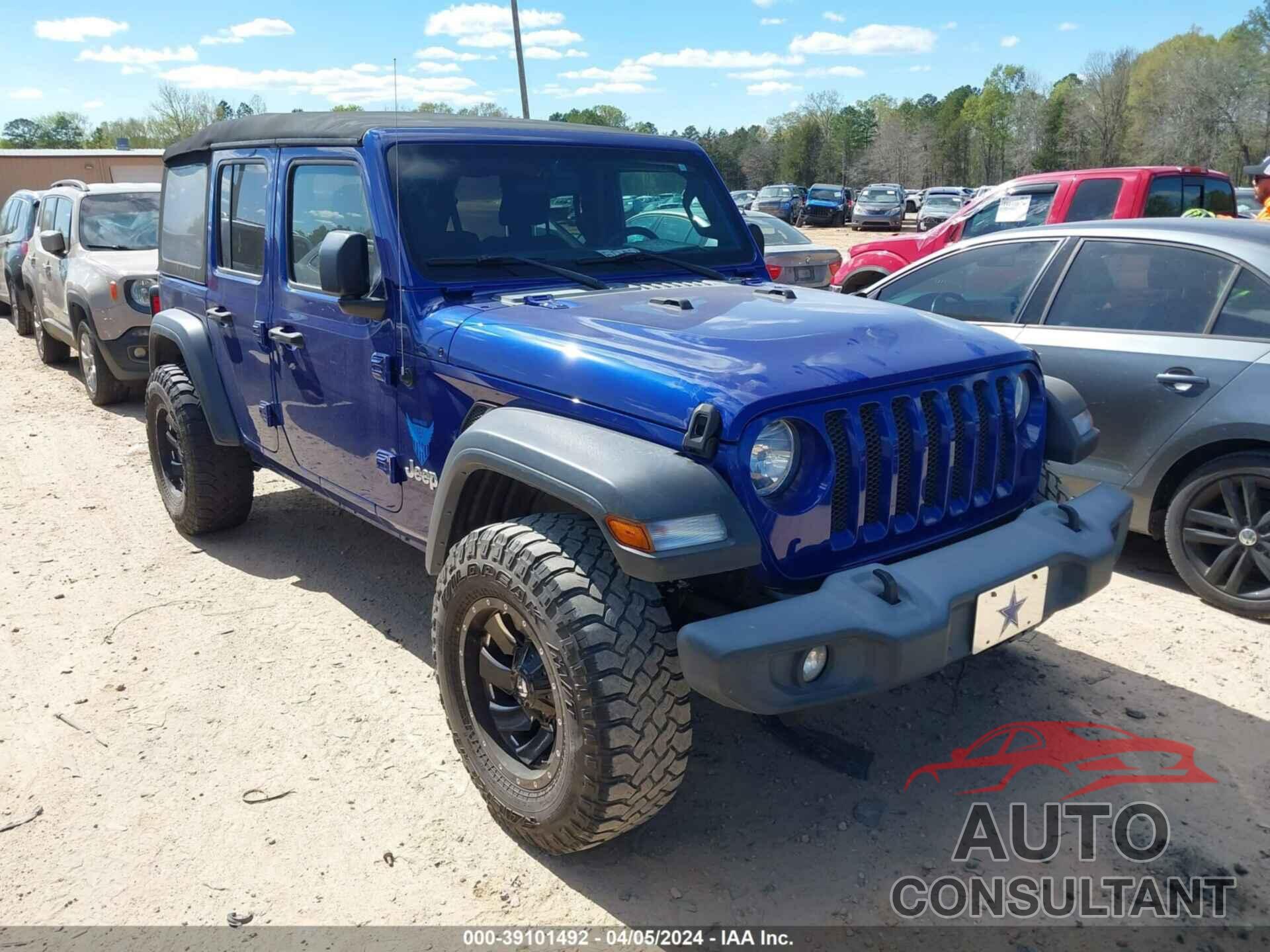 JEEP WRANGLER UNLIMITED 2018 - 1C4HJXDN2JW326900