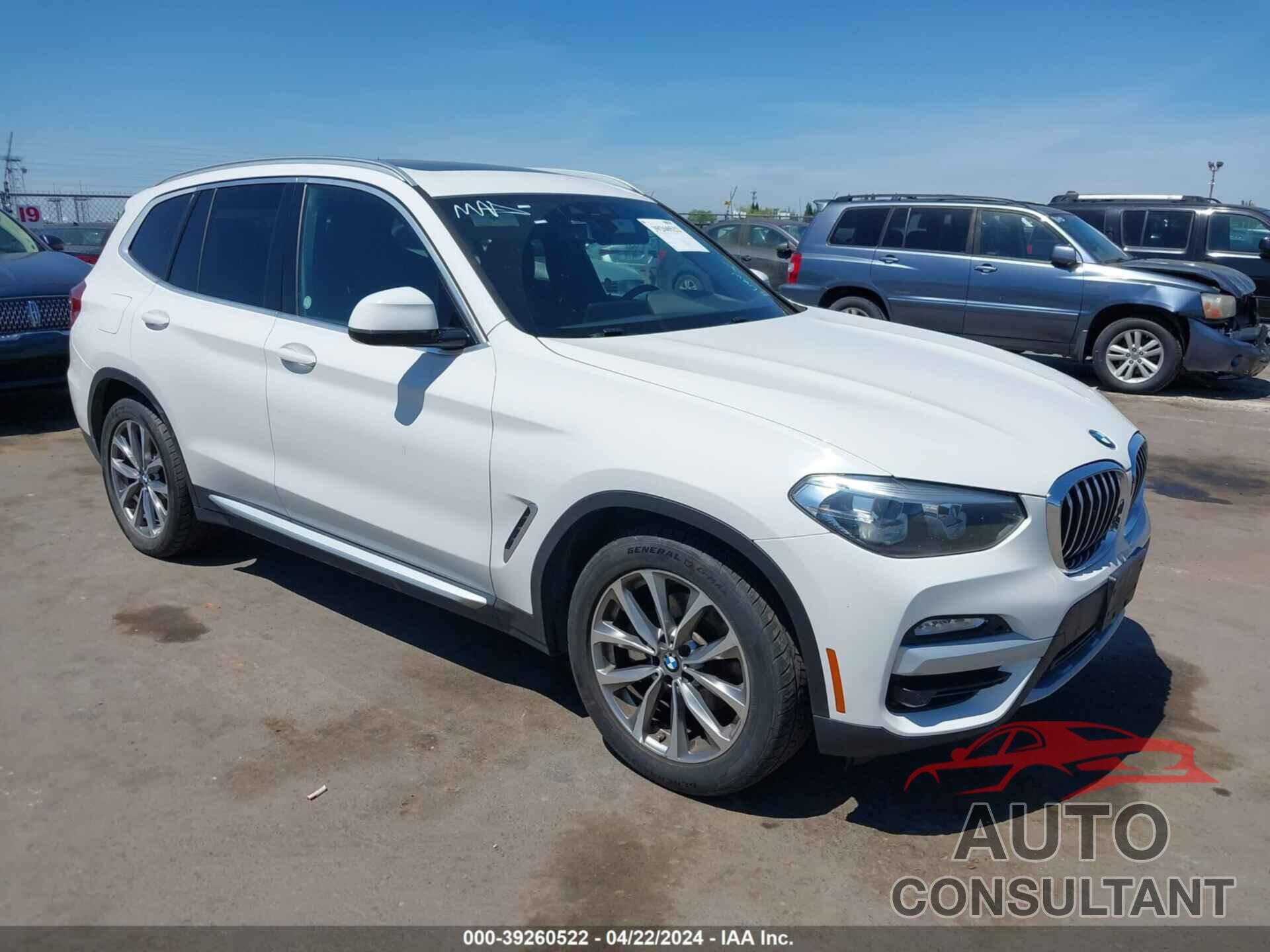 BMW X3 2019 - 5UXTR7C57KLE98400