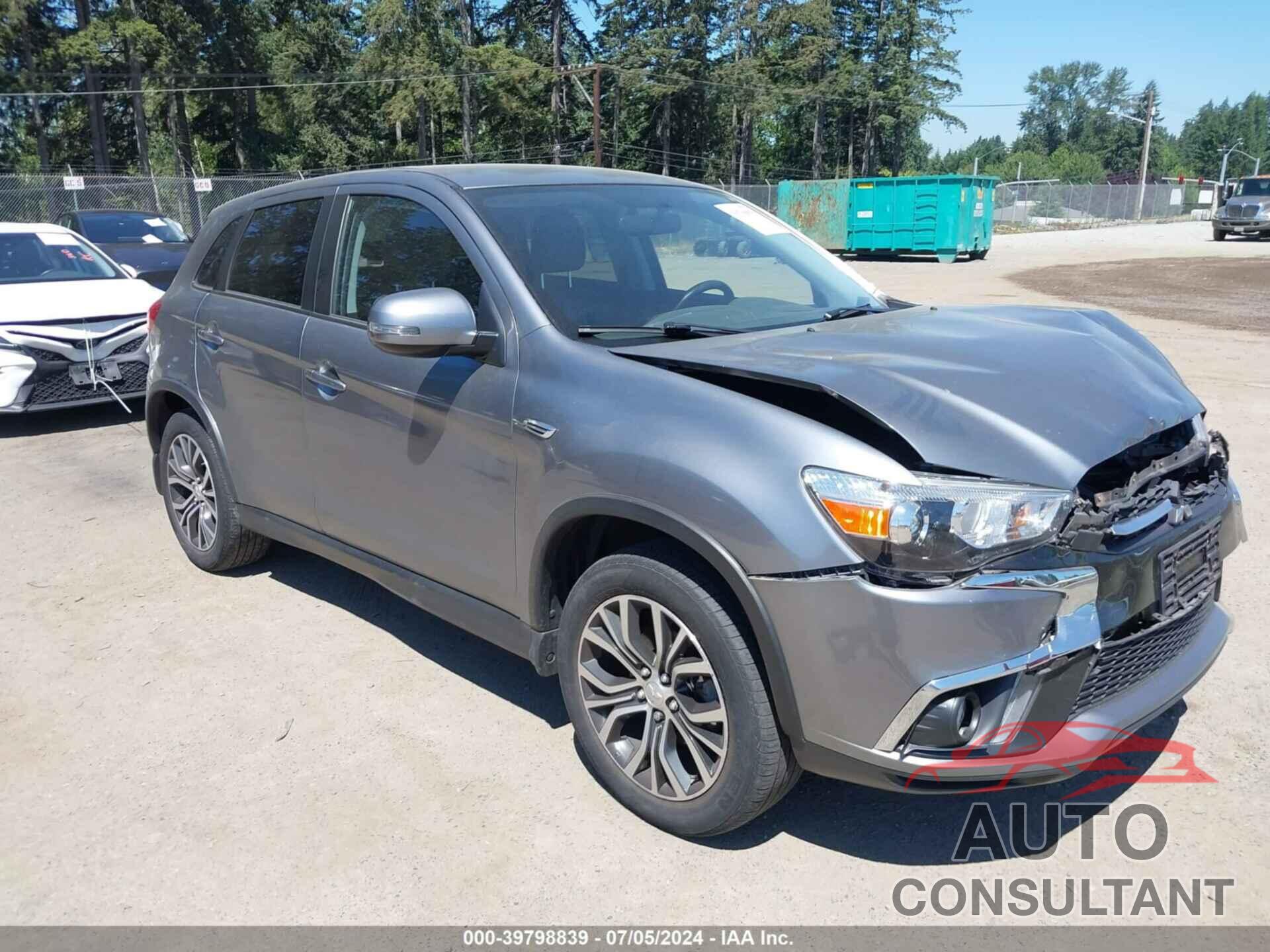 MITSUBISHI OUTLANDER SPORT 2018 - JA4AR3AW9JU020024