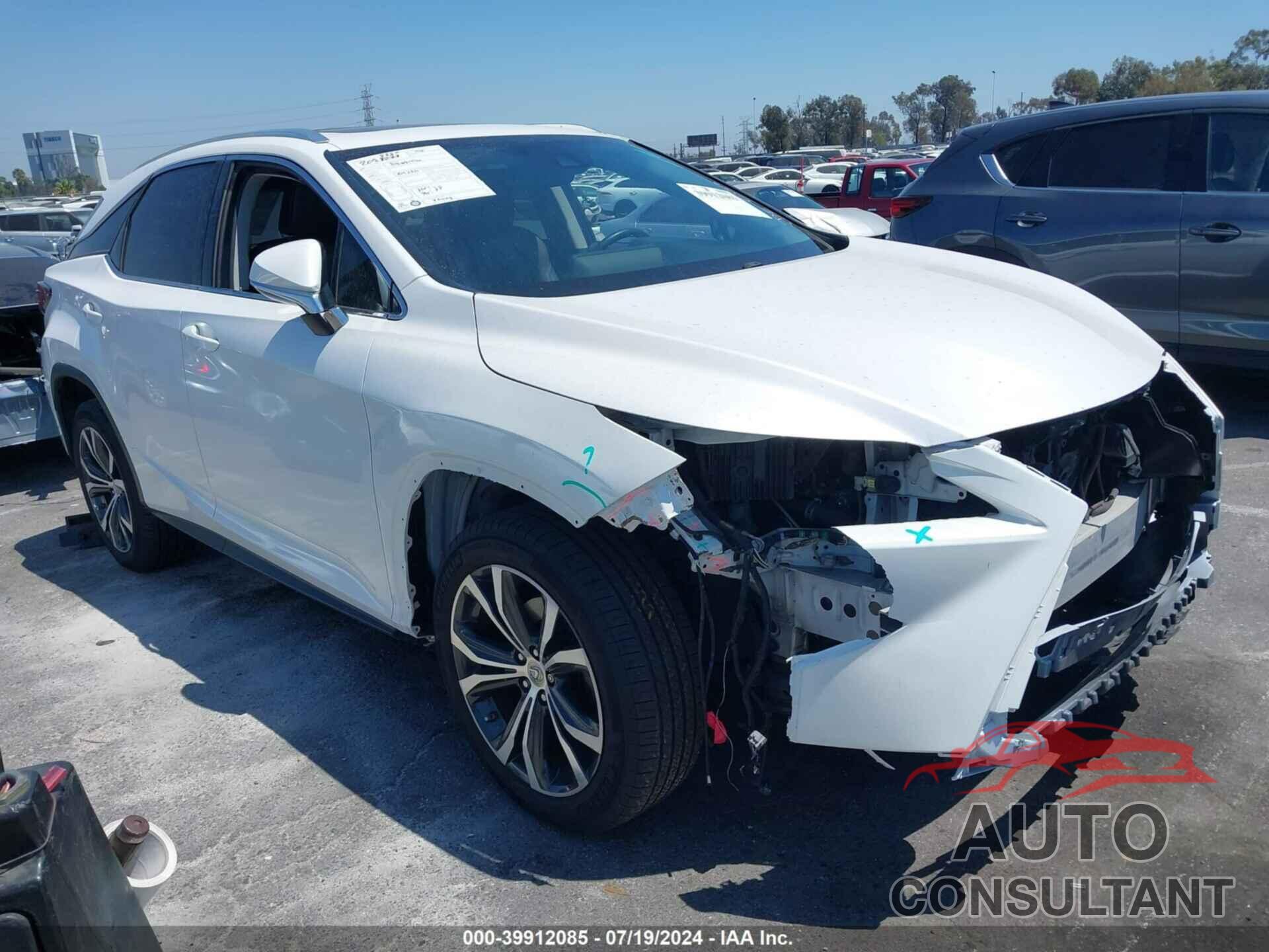 LEXUS RX 350 2016 - 2T2BZMCA7GC019019