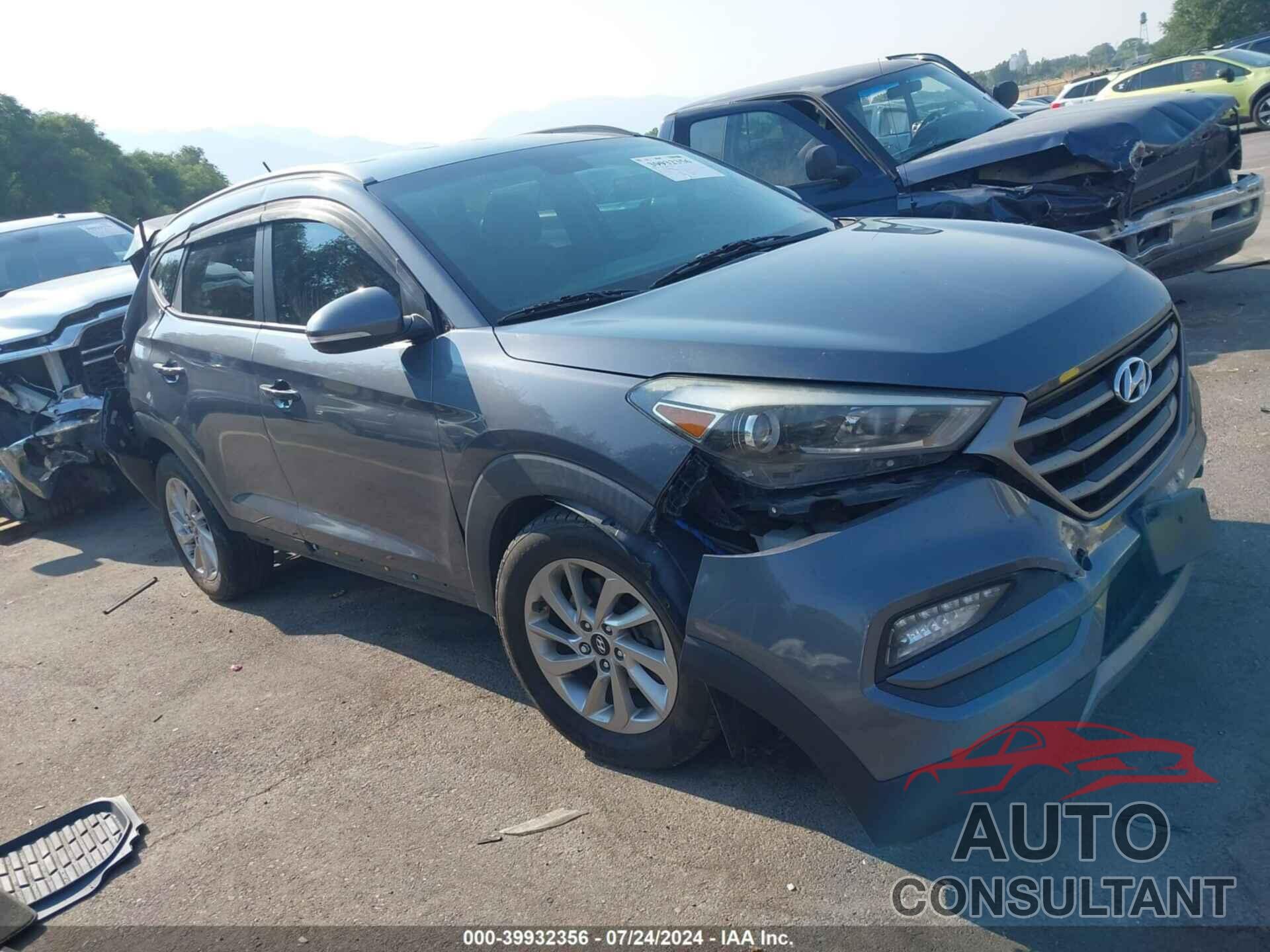 HYUNDAI TUCSON 2016 - KM8J33A22GU030953