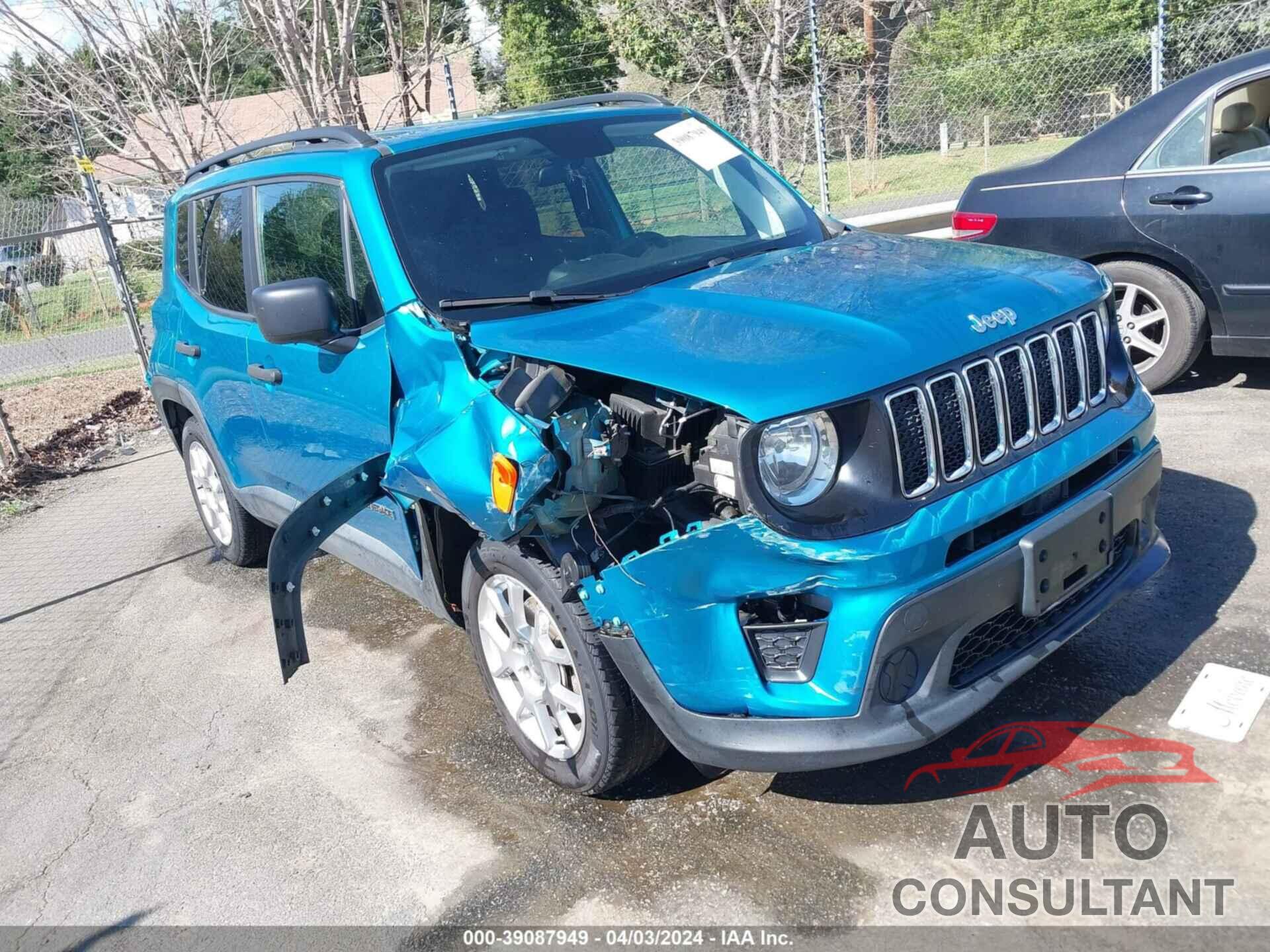 JEEP RENEGADE 2019 - ZACNJAAB4KPK49808