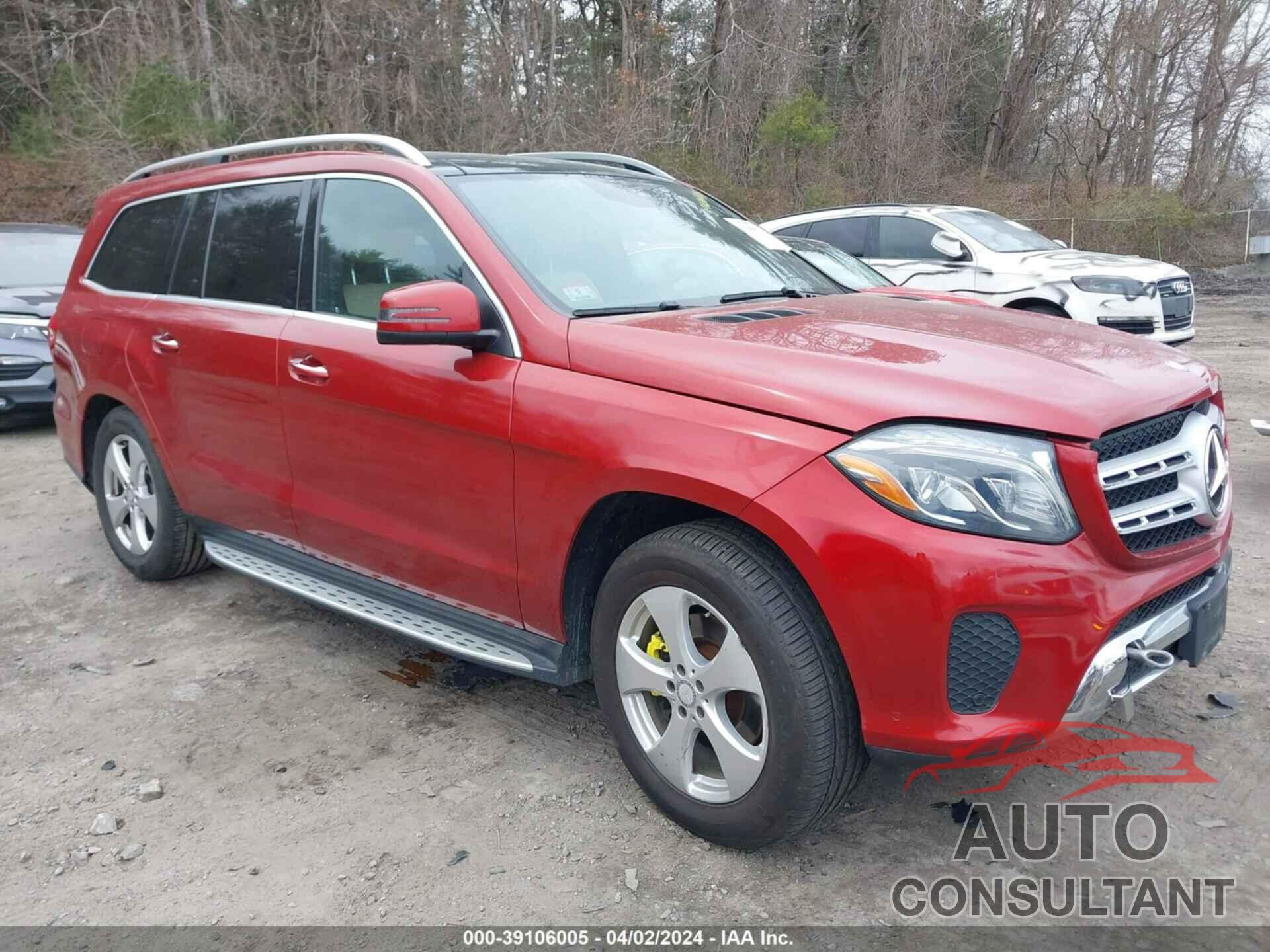 MERCEDES-BENZ GLS 450 2017 - 4JGDF6EE6HA803274