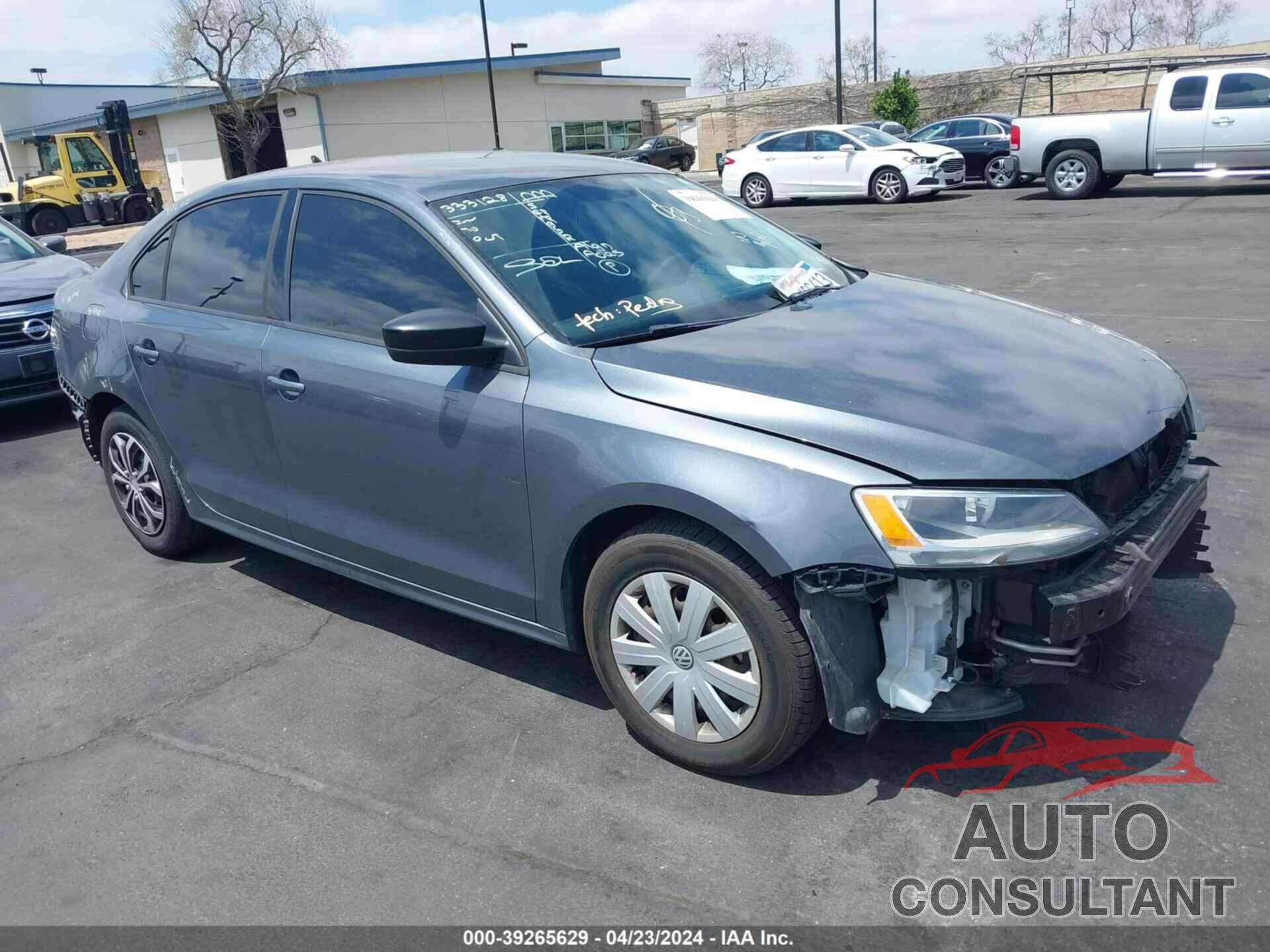 VOLKSWAGEN JETTA 2016 - 3VW267AJ0GM348182