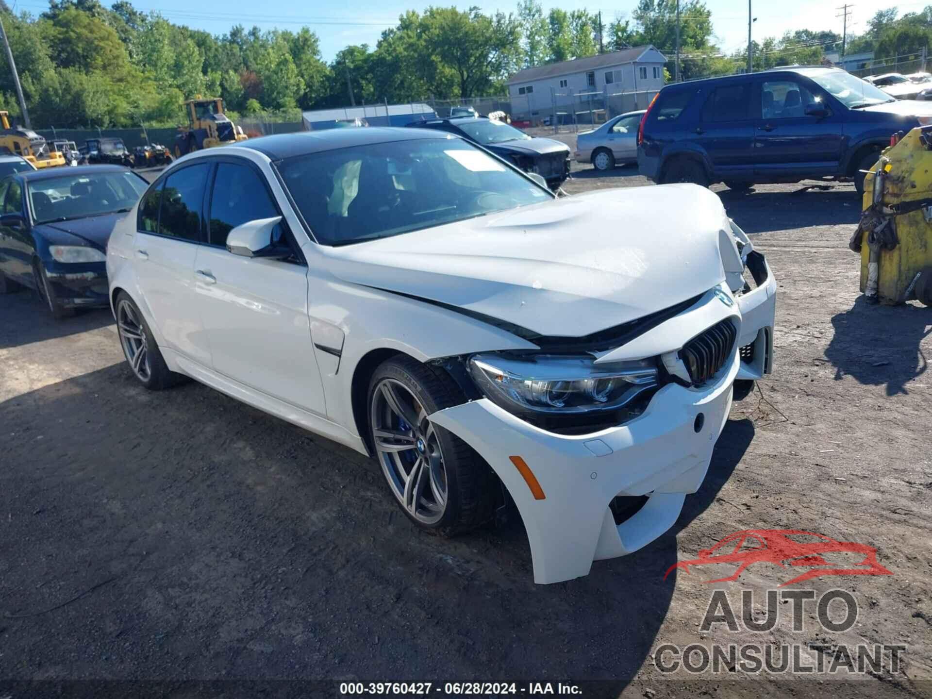 BMW M3 2016 - WBS8M9C51G5D30368