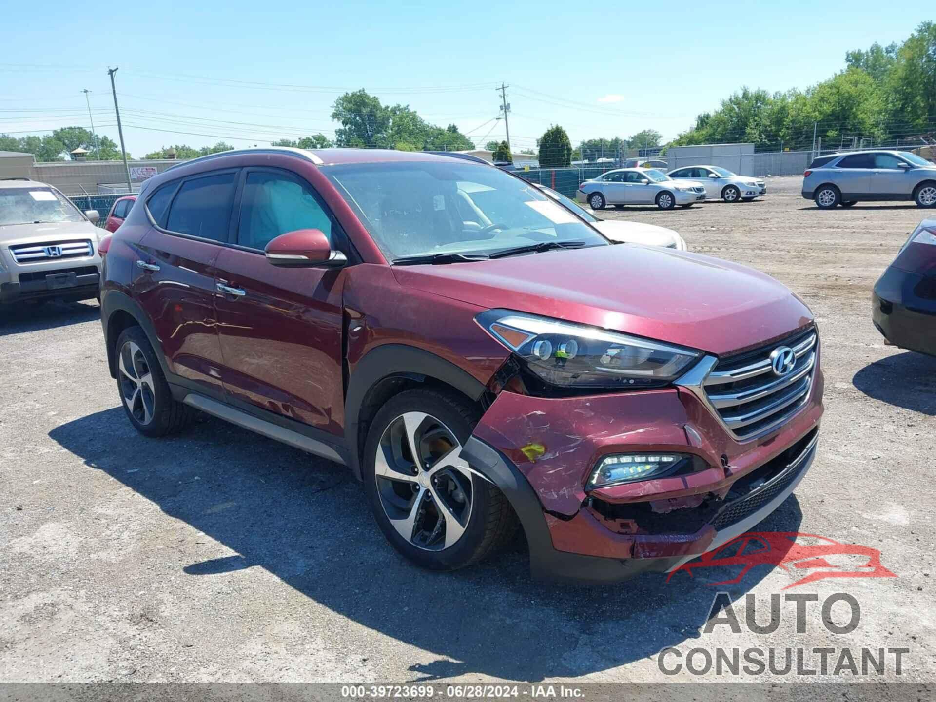 HYUNDAI TUCSON 2017 - KM8J3CA26HU345143