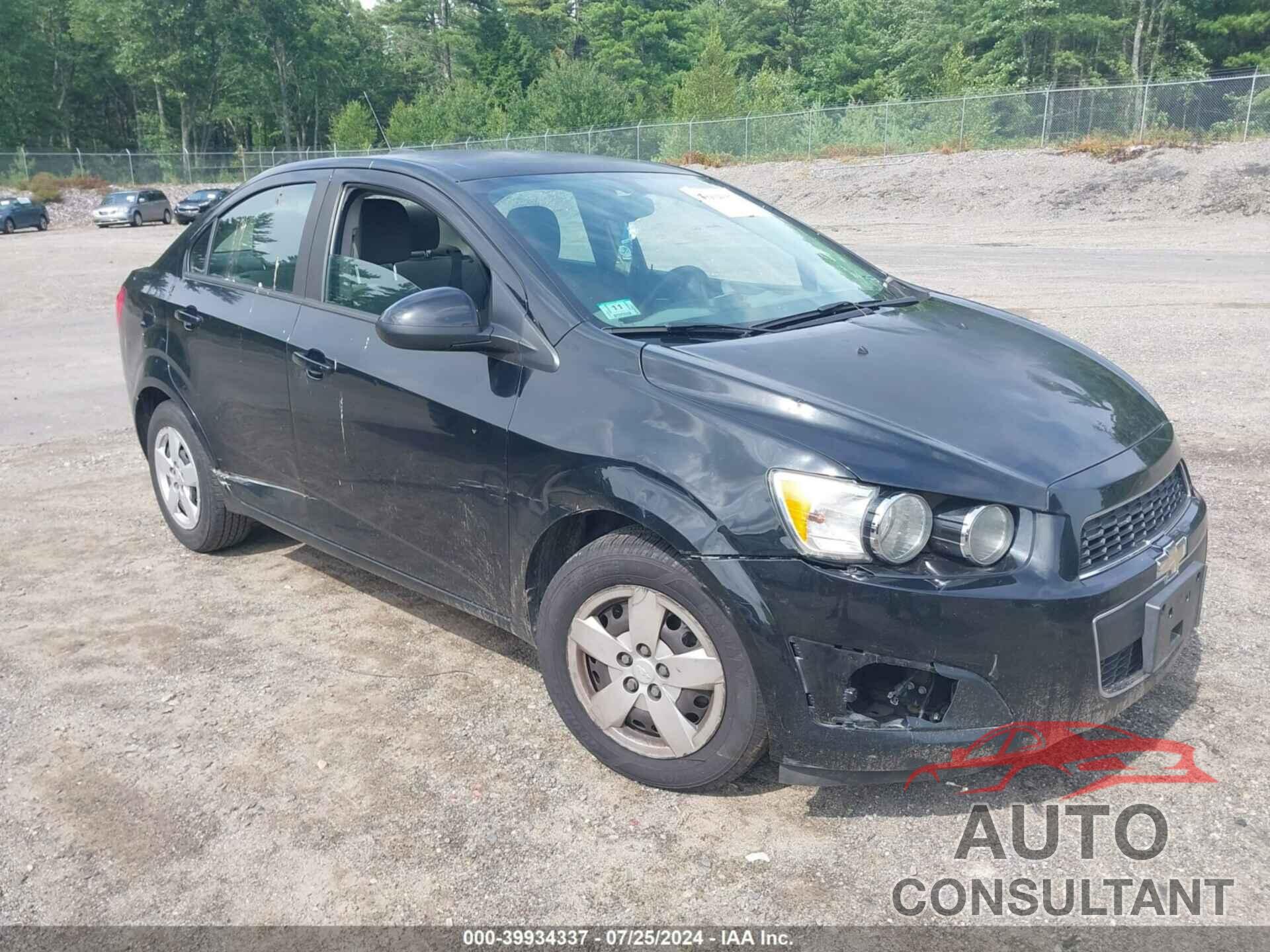 CHEVROLET SONIC 2016 - 1G1JA5SG9G4121338