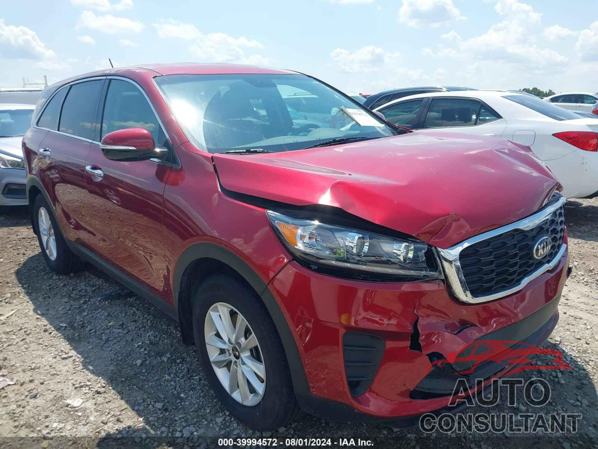 KIA SORENTO 2019 - 5XYPG4A3XKG501646