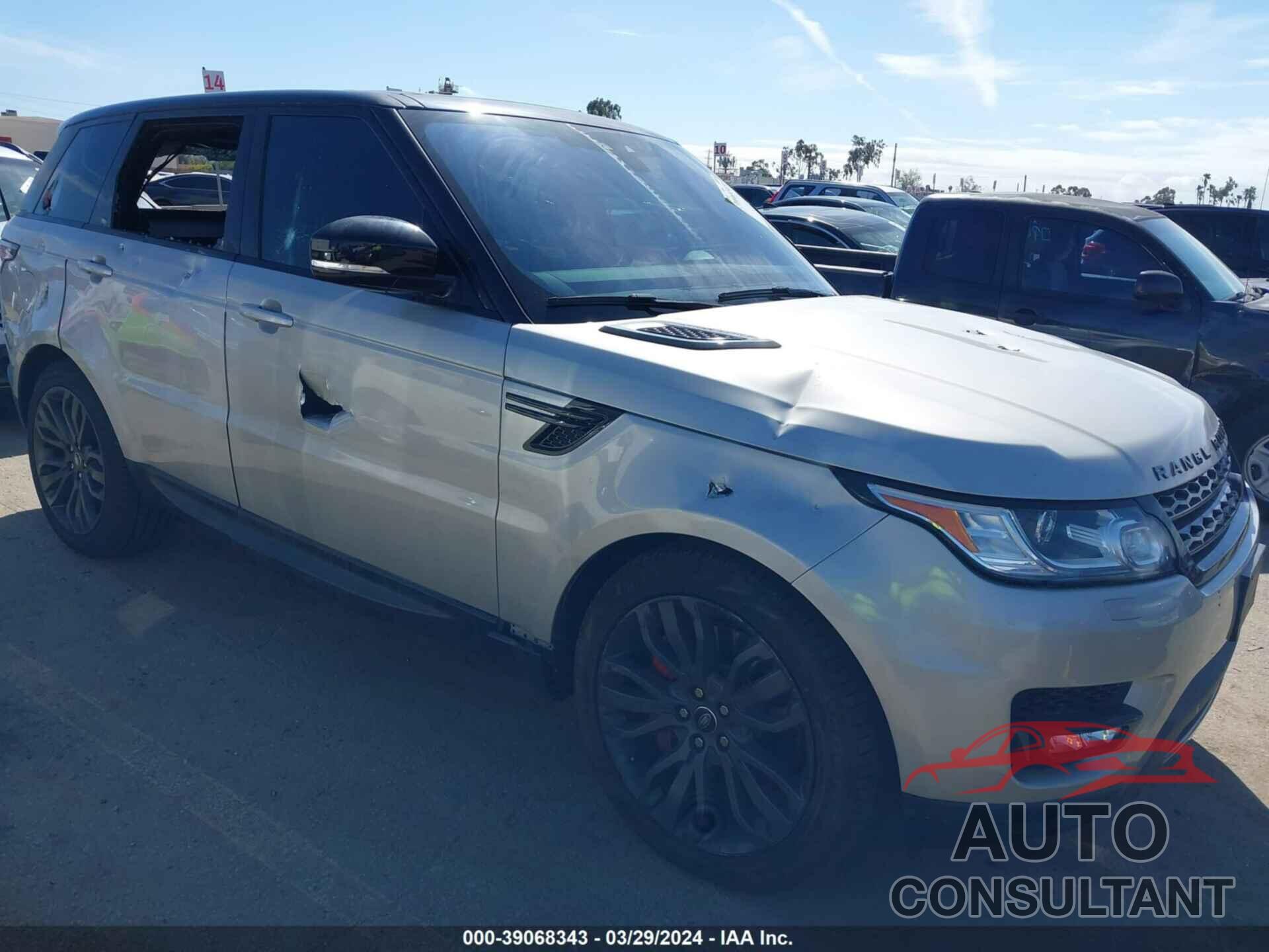 LAND ROVER RANGE ROVER SPORT 2017 - SALWR2FEXHA131983