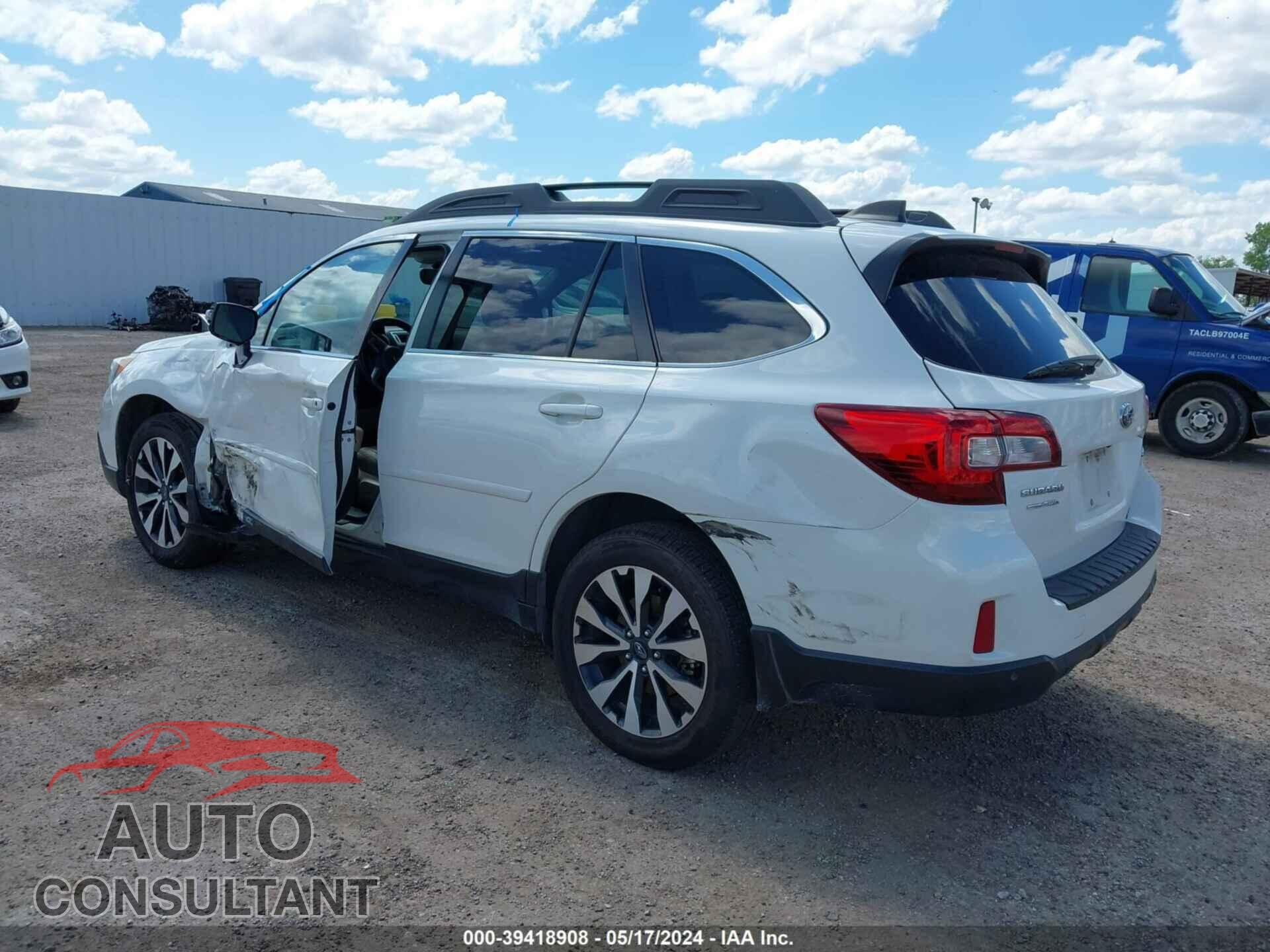 SUBARU OUTBACK 2017 - 4S4BSANC1H3378944