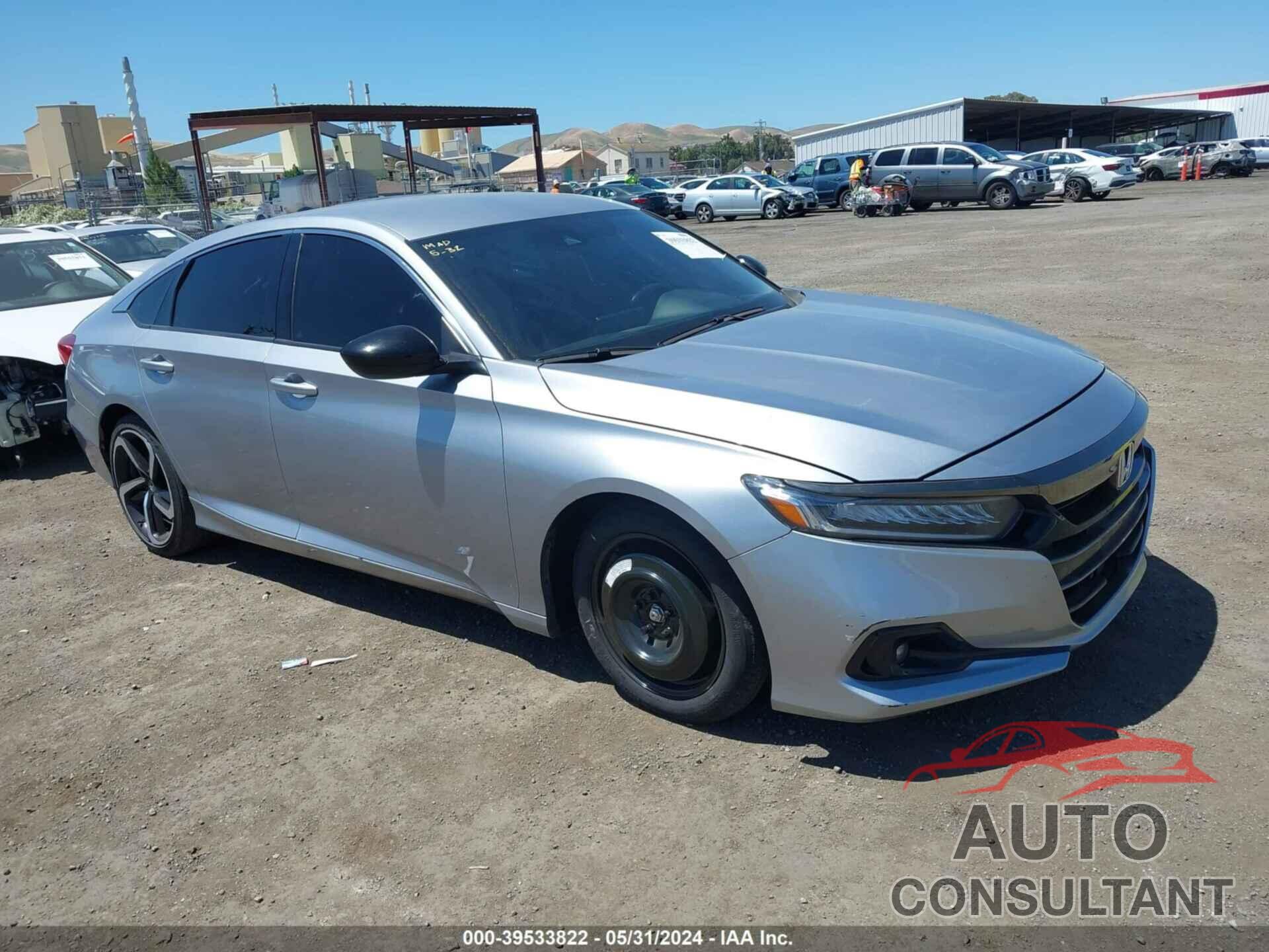 HONDA ACCORD 2021 - 1HGCV1F31MA051028