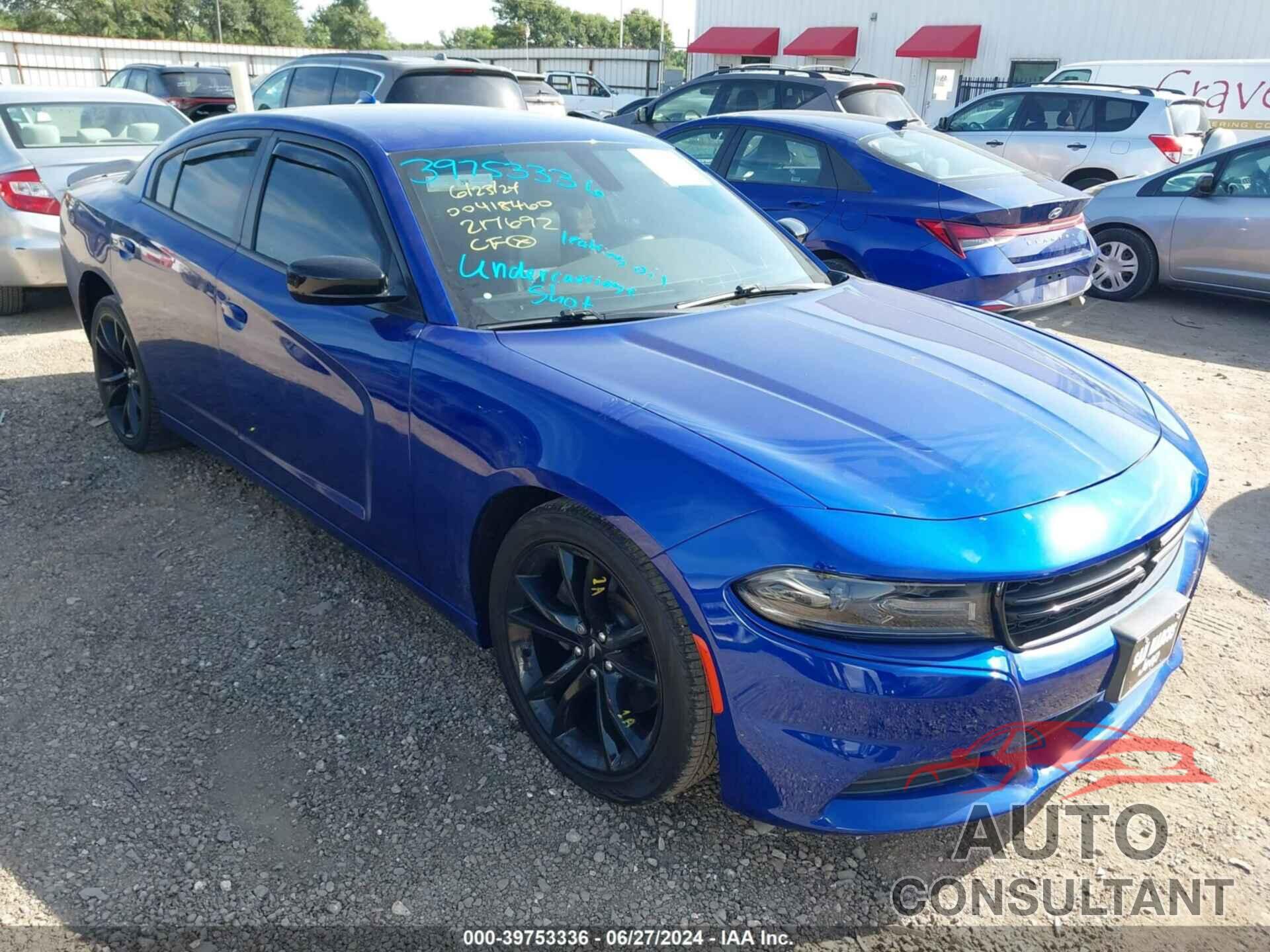 DODGE CHARGER 2018 - 2C3CDXCT7JH217692