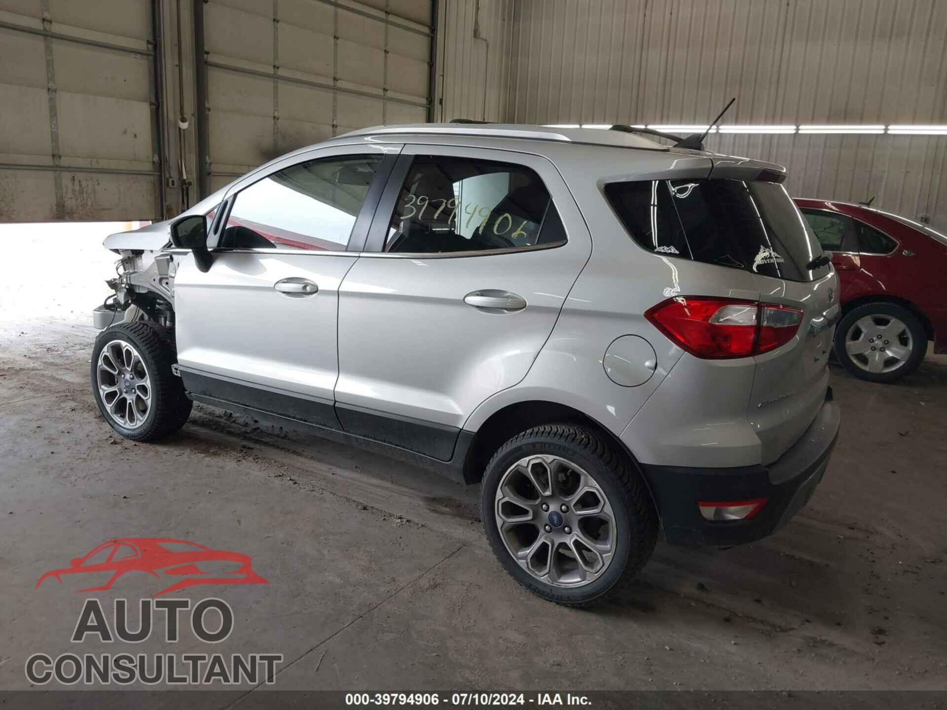 FORD ECOSPORT 2019 - MAJ6S3KL7KC292251