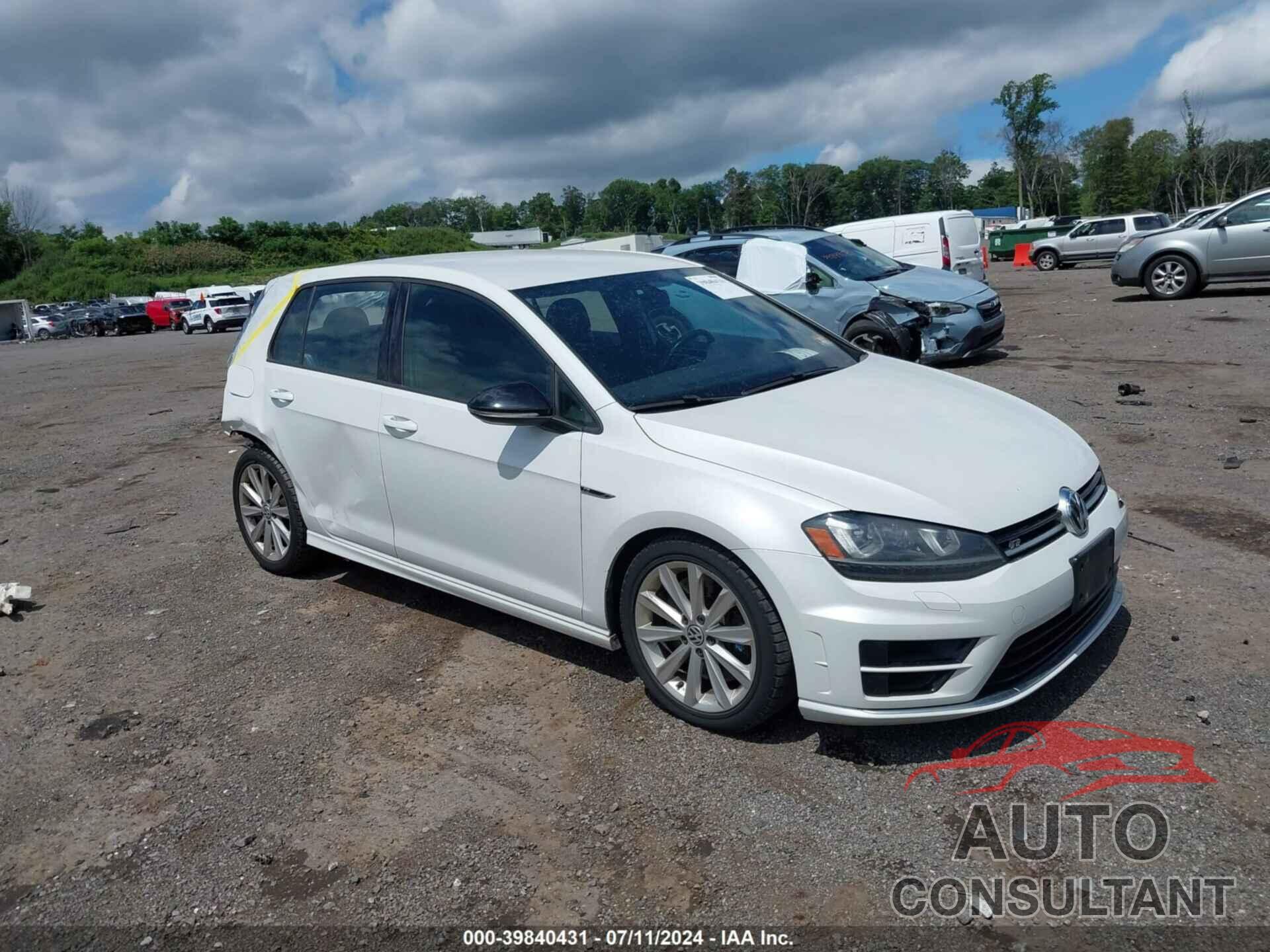 VOLKSWAGEN GOLF R 2016 - WVWLF7AU7GW105325