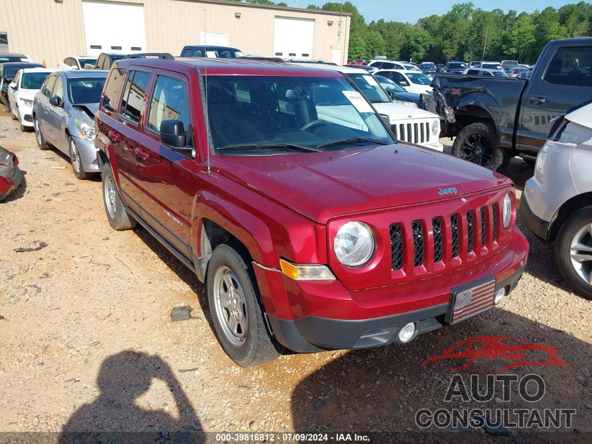 JEEP PATRIOT 2017 - 1C4NJPBBXHD156738