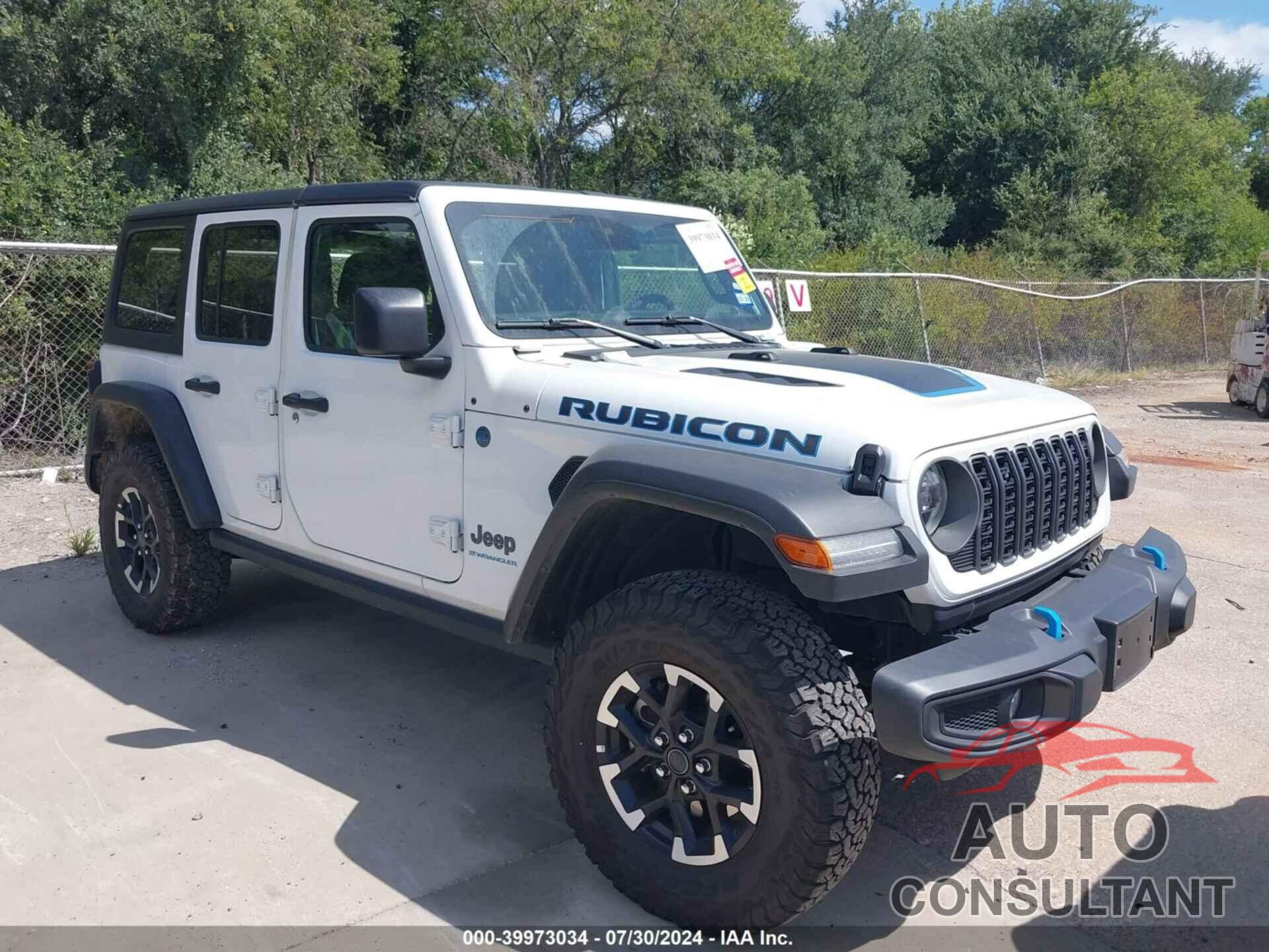 JEEP WRANGLER 4XE 2024 - 1C4RJXR63RW249049