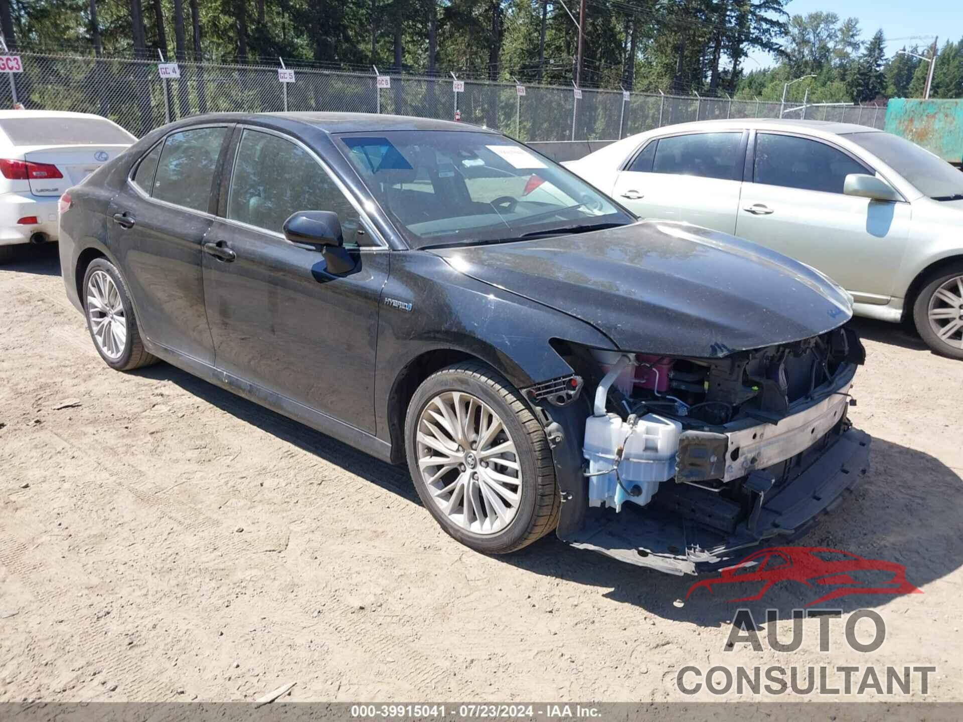 TOYOTA CAMRY HYBRID 2019 - 4T1B21HKXKU012260