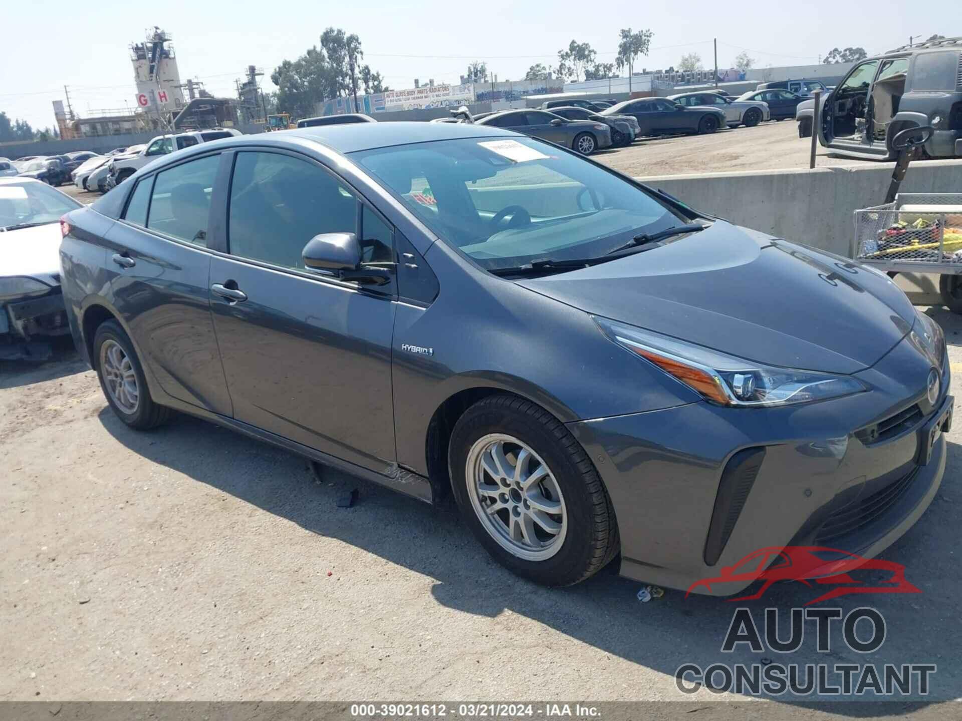 TOYOTA PRIUS 2019 - JTDKARFU0K3095312