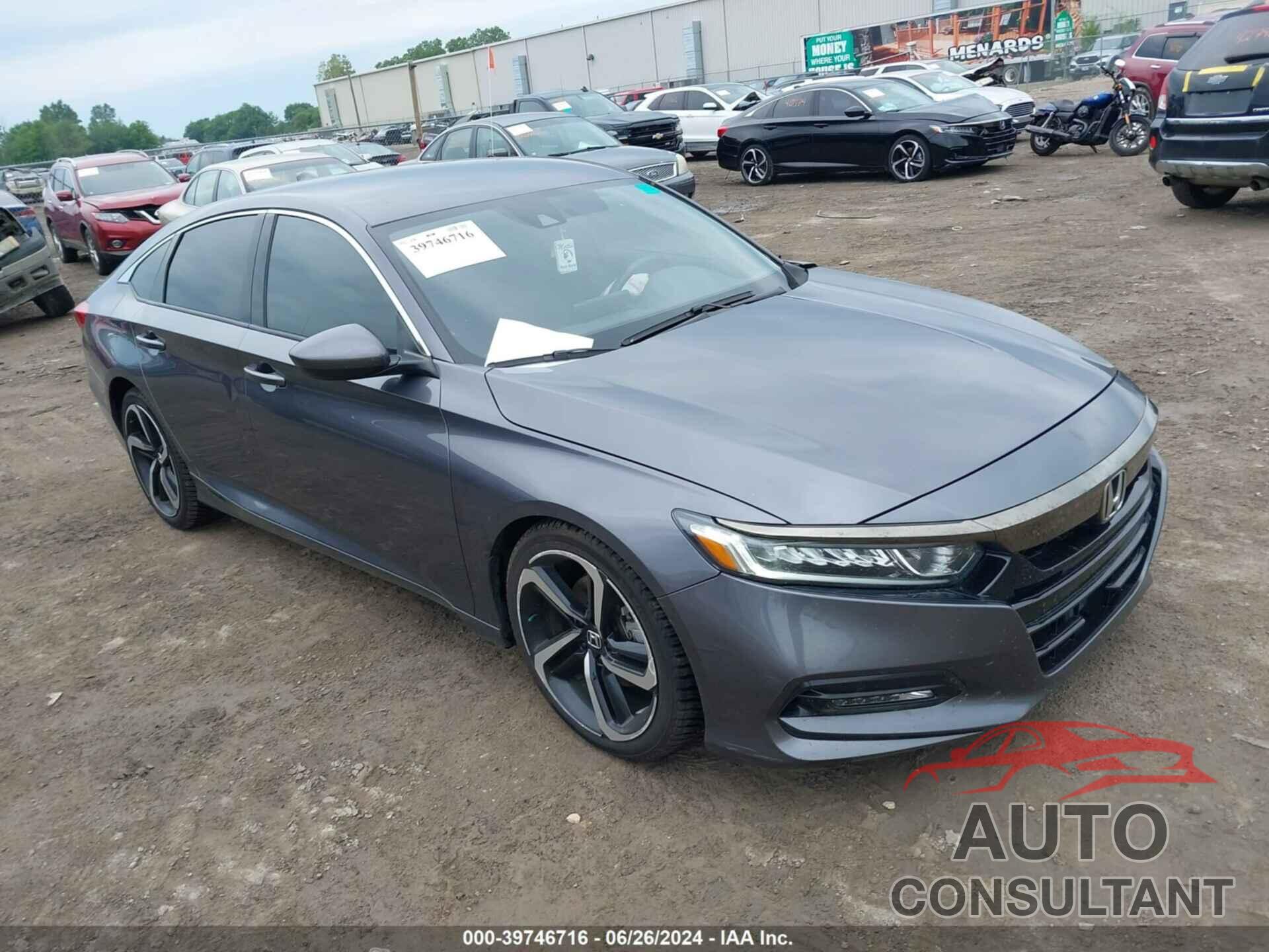 HONDA ACCORD 2019 - 1HGCV1F37KA036689