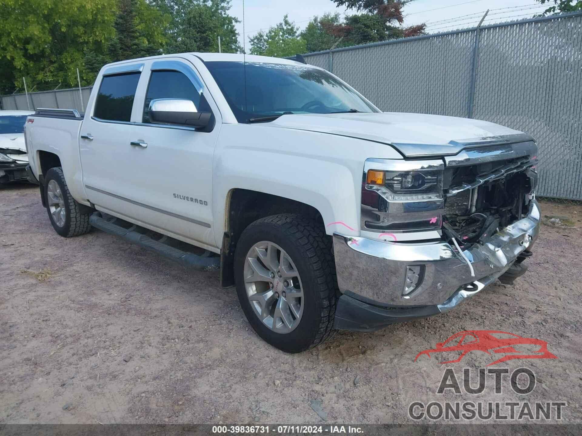 CHEVROLET SILVERADO 1500 2018 - 3GCUKSEC3JG245012