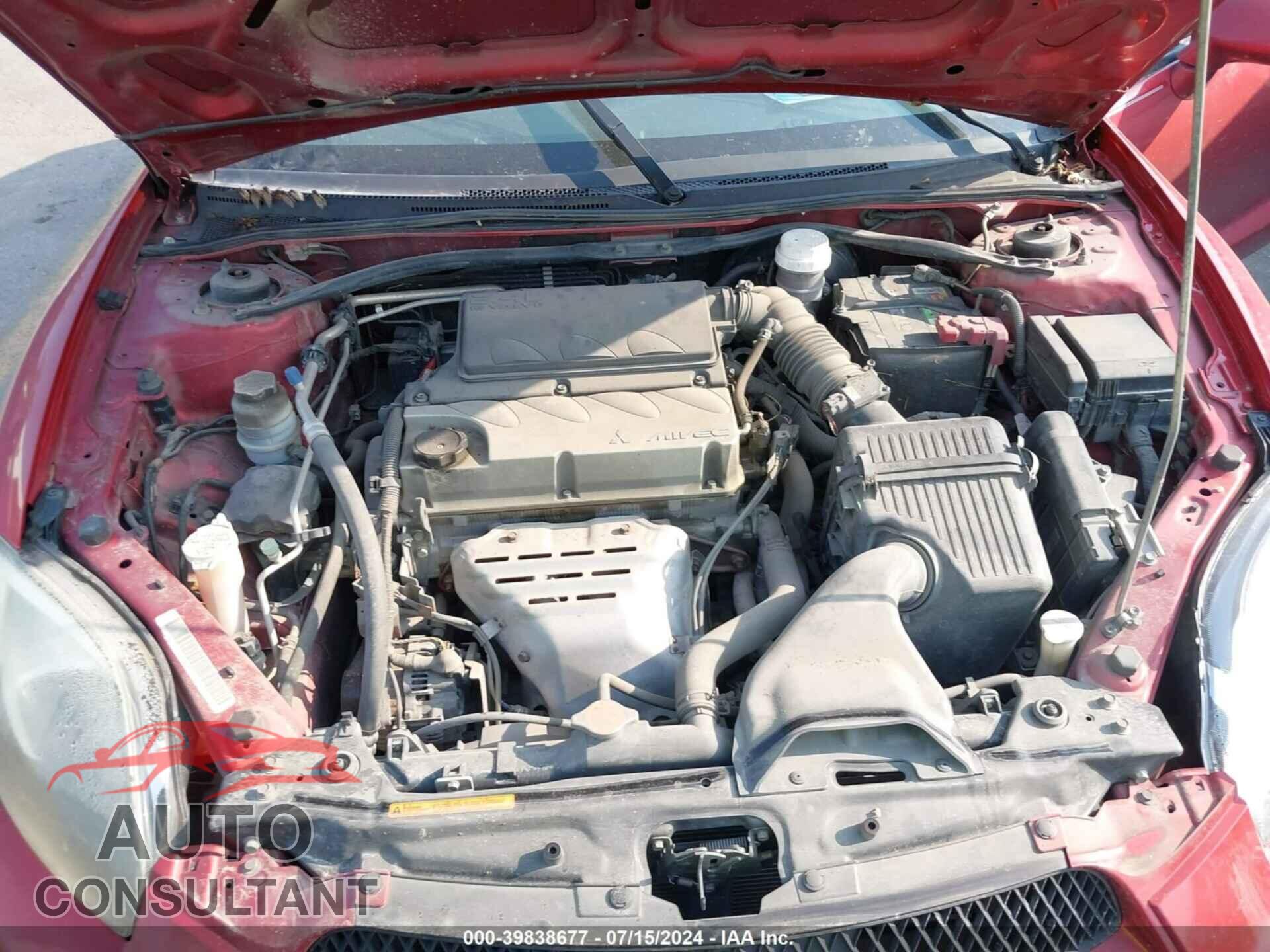 MITSUBISHI ECLIPSE SPYDER 2009 - 4A3AL25F69E041458